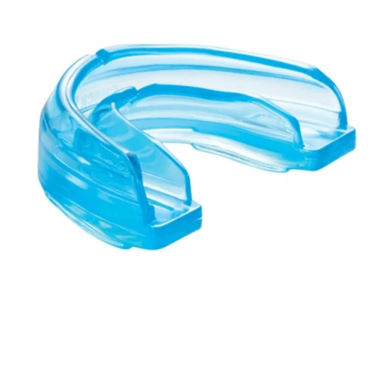 Protège-dents double Shock Doctor pour bagues dentaires - Bleu