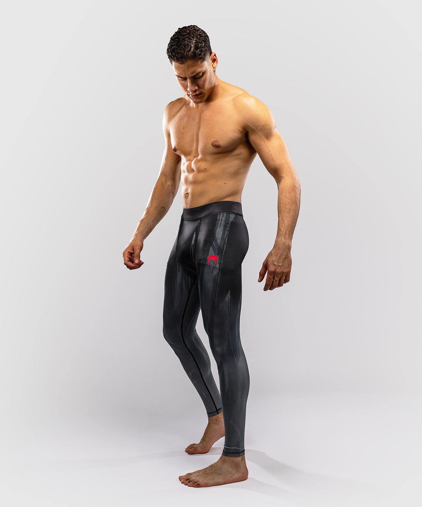 Venum Demon Pantaloni a Compressione - Nero/Grigio