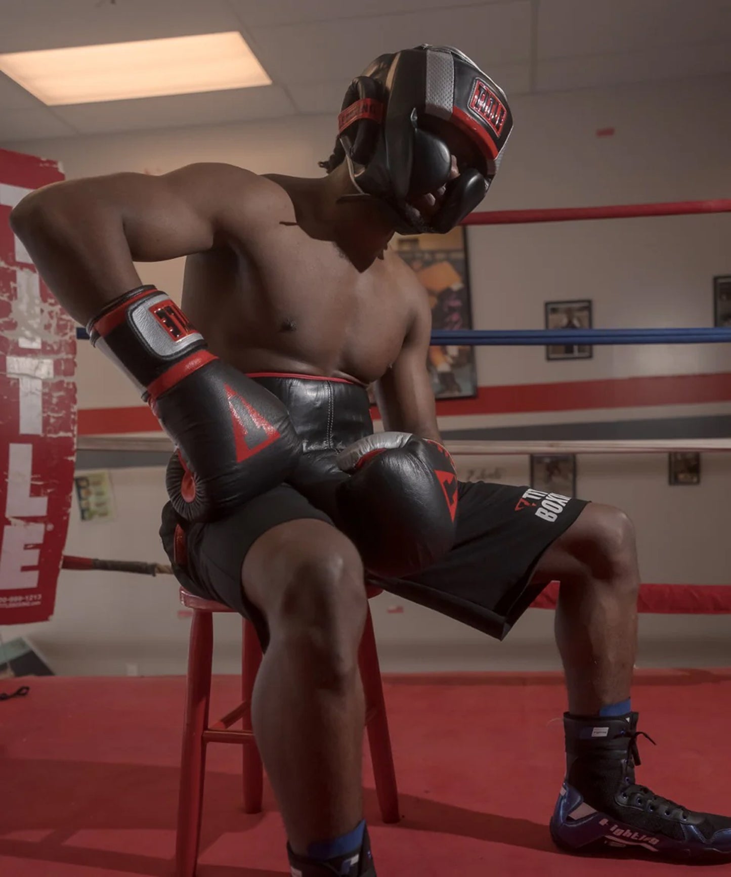 Title Valiant Boxing Headgear - Training