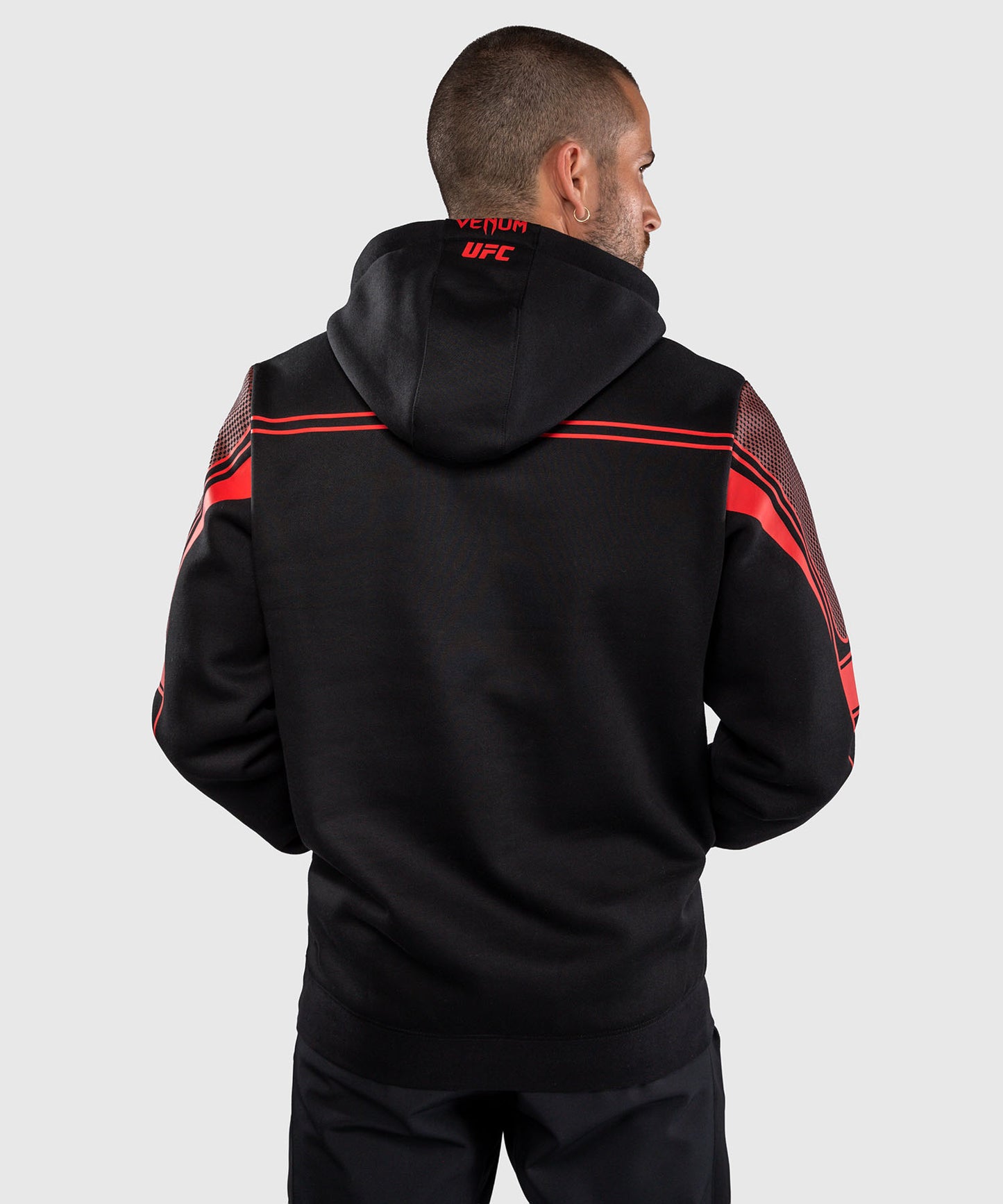 Venum UFC Unity by Venum Authentic Fight Week Herren-Kapuzenpullover - Schwarz