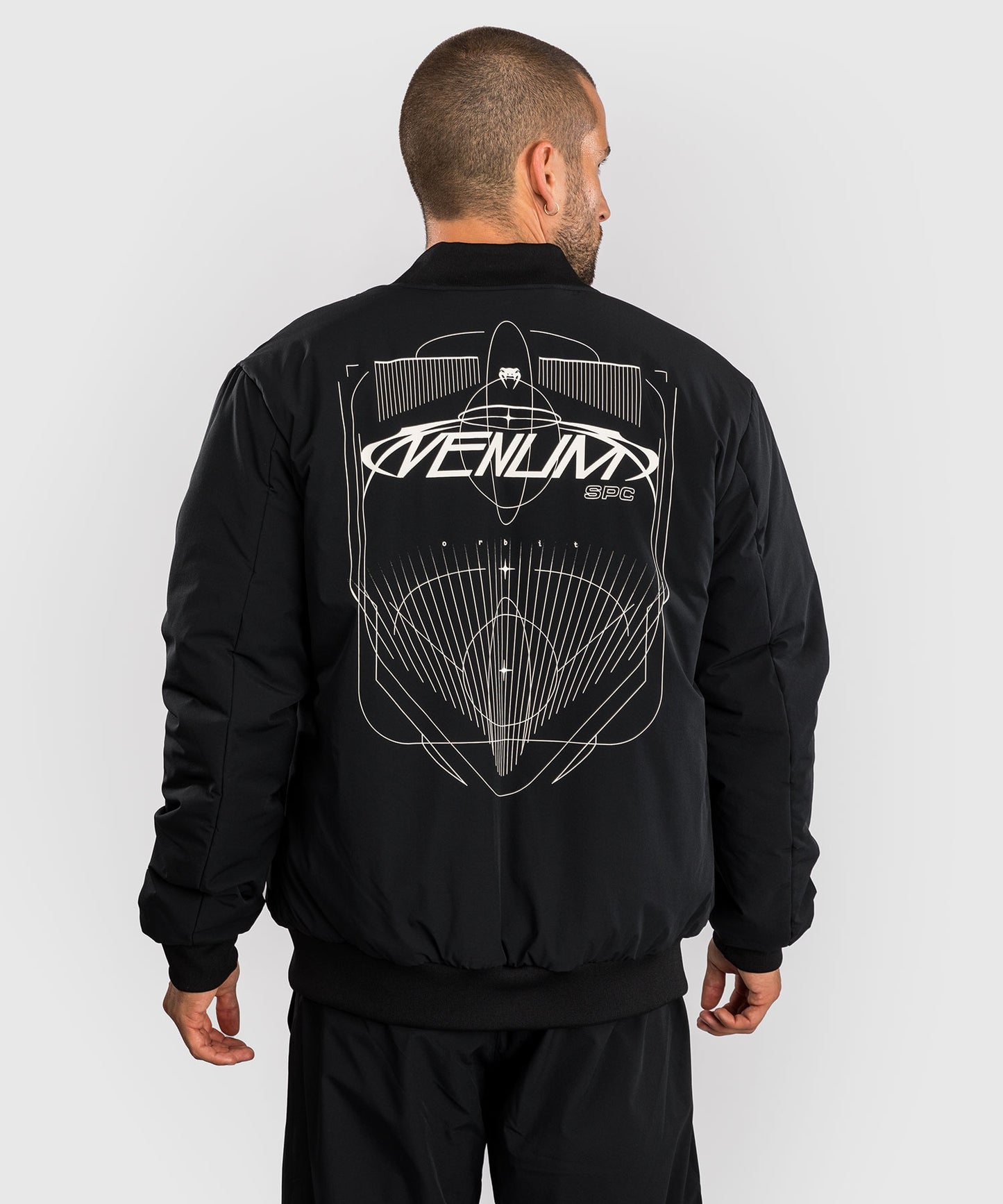Veste Bomber Venum Eclipse – Noir/Ivoire
