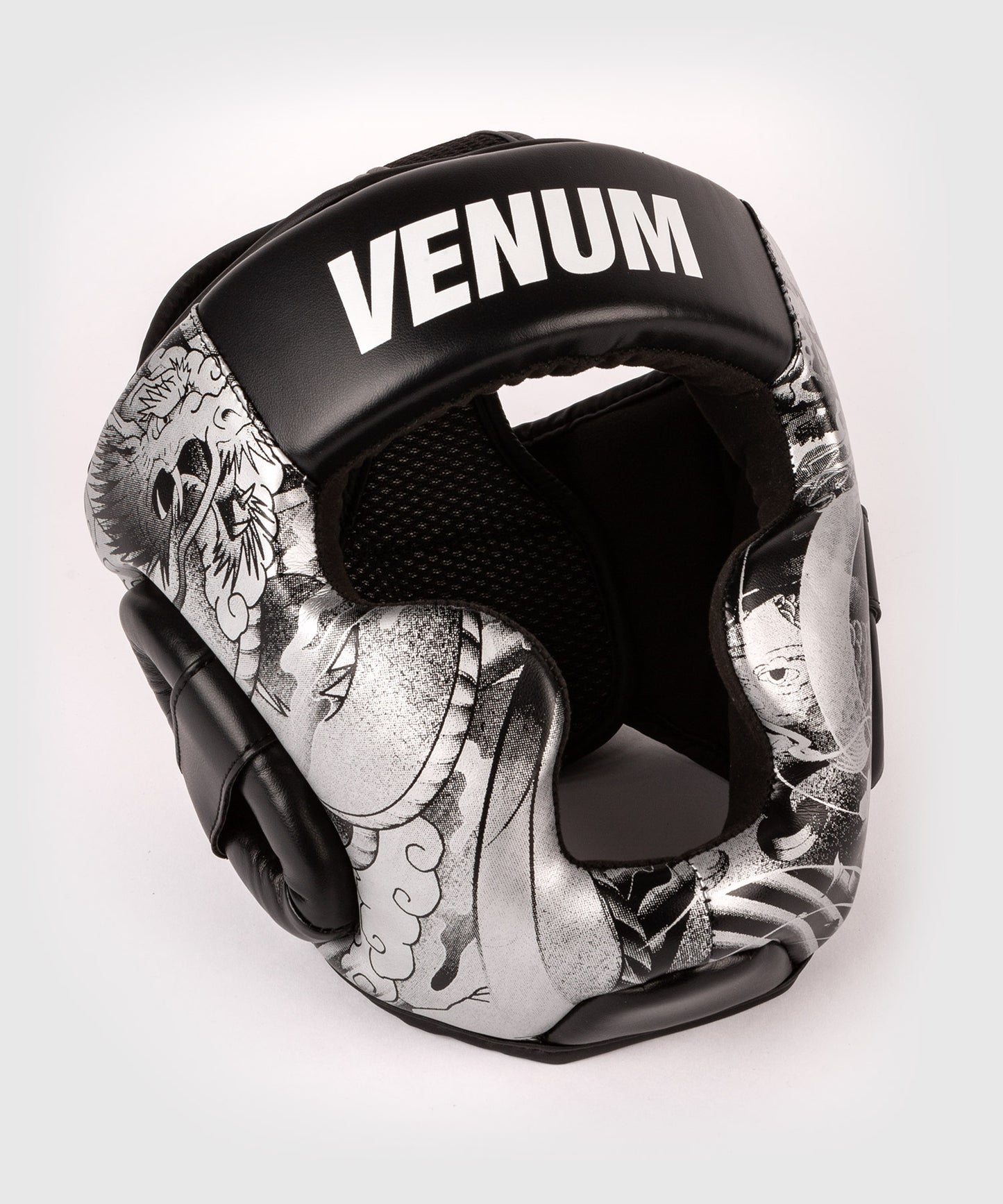 Casque de Boxe Venum YKZ21 - Pour Enfant - Noir/Blanc