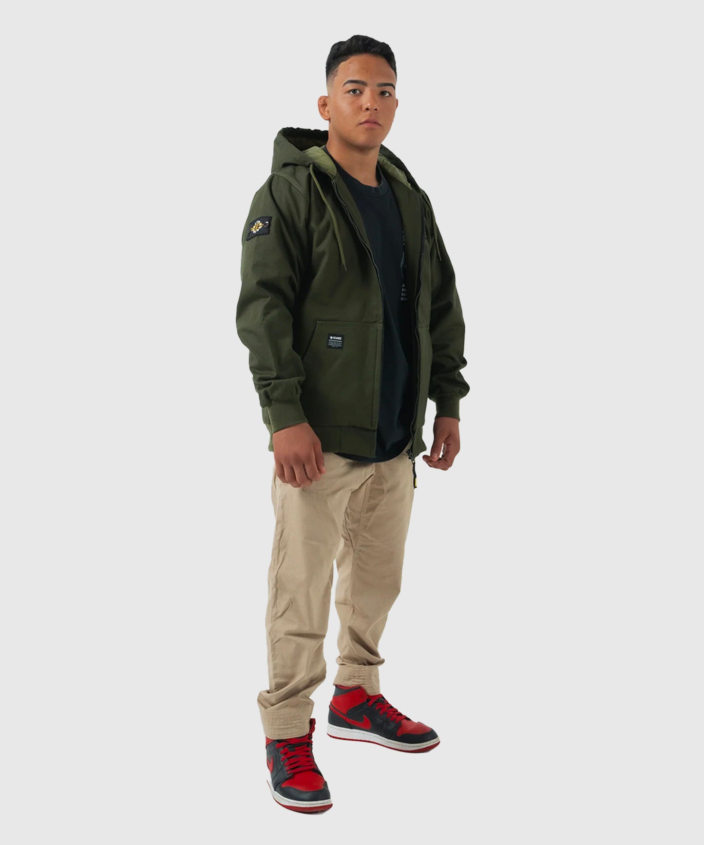 Veste Canvas Kingz - Kaki