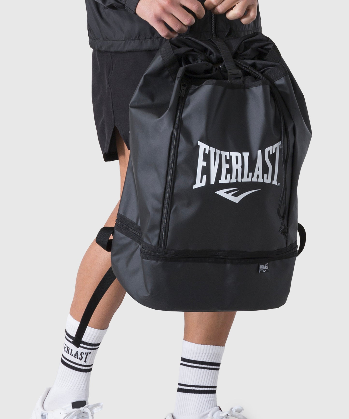 Everlast Holdall Bag – Nero – Dragon Bleu - Main Image