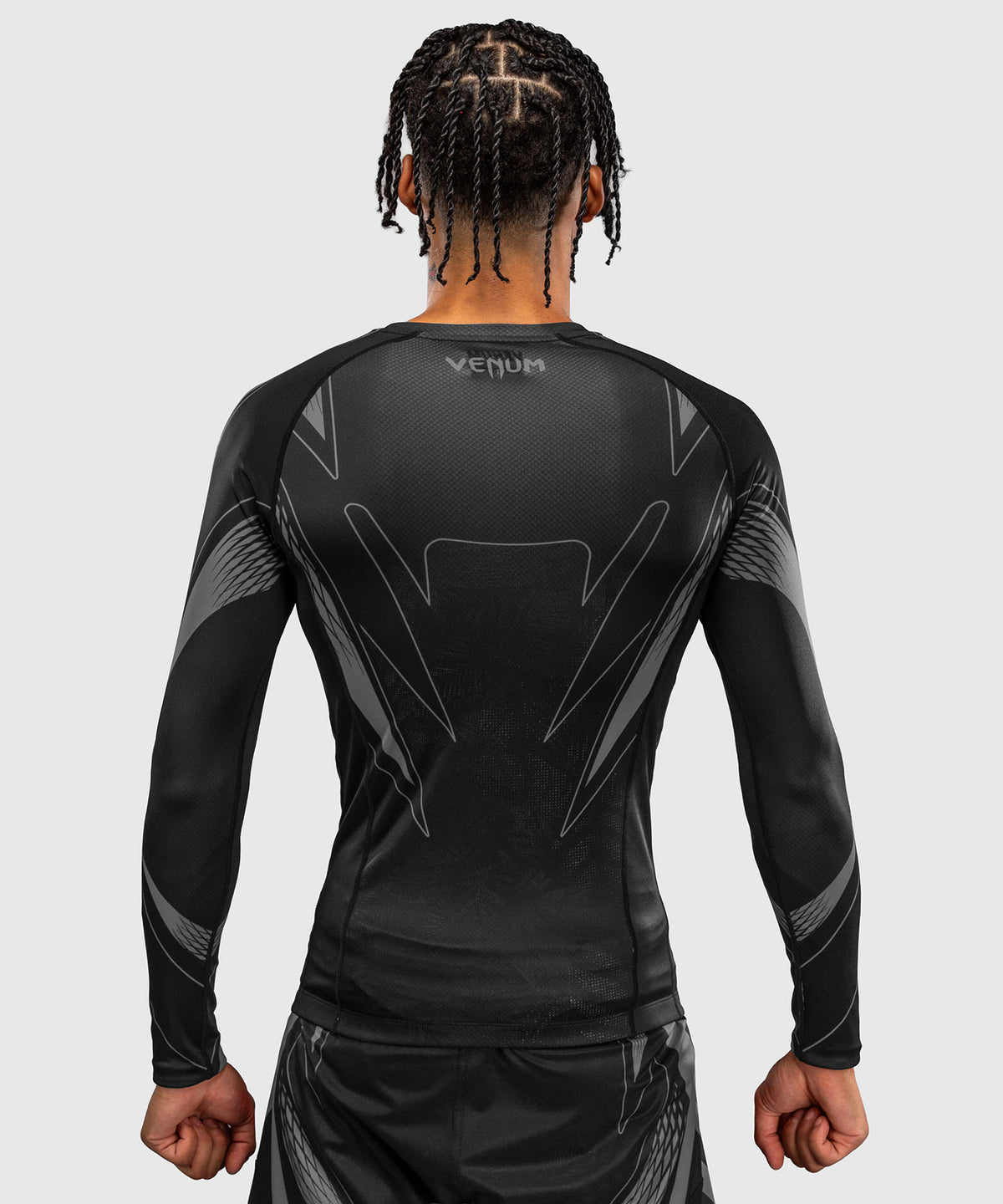 Venum Amazonia Reborn Camiseta de compresión de manga larga - Negro/Gris