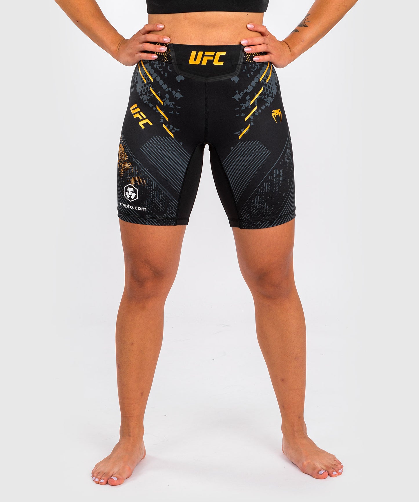 Shorts Vale Tudo Long Fit pour Femmes UFC Adrenaline by Venum Authentic Fight Night - Champion