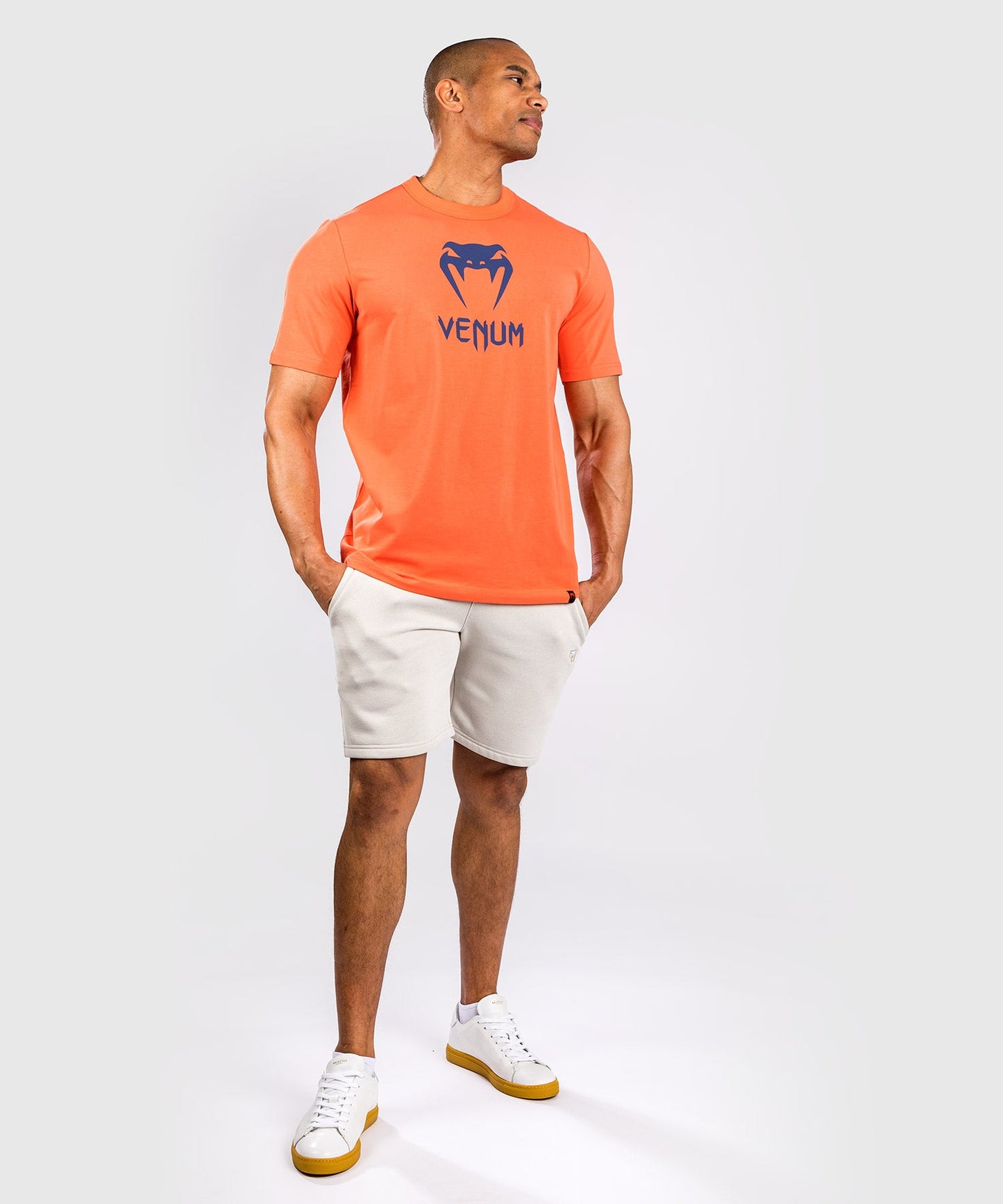 Venum Classic T-Shirt - Orange/Marineblau