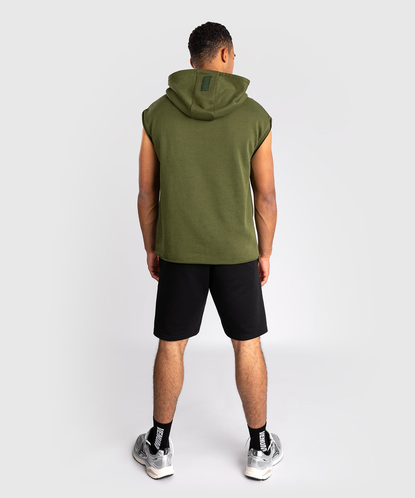 Sweat à Capuche Sans Manches Venum Muay Thai VT – Vert Militaire
