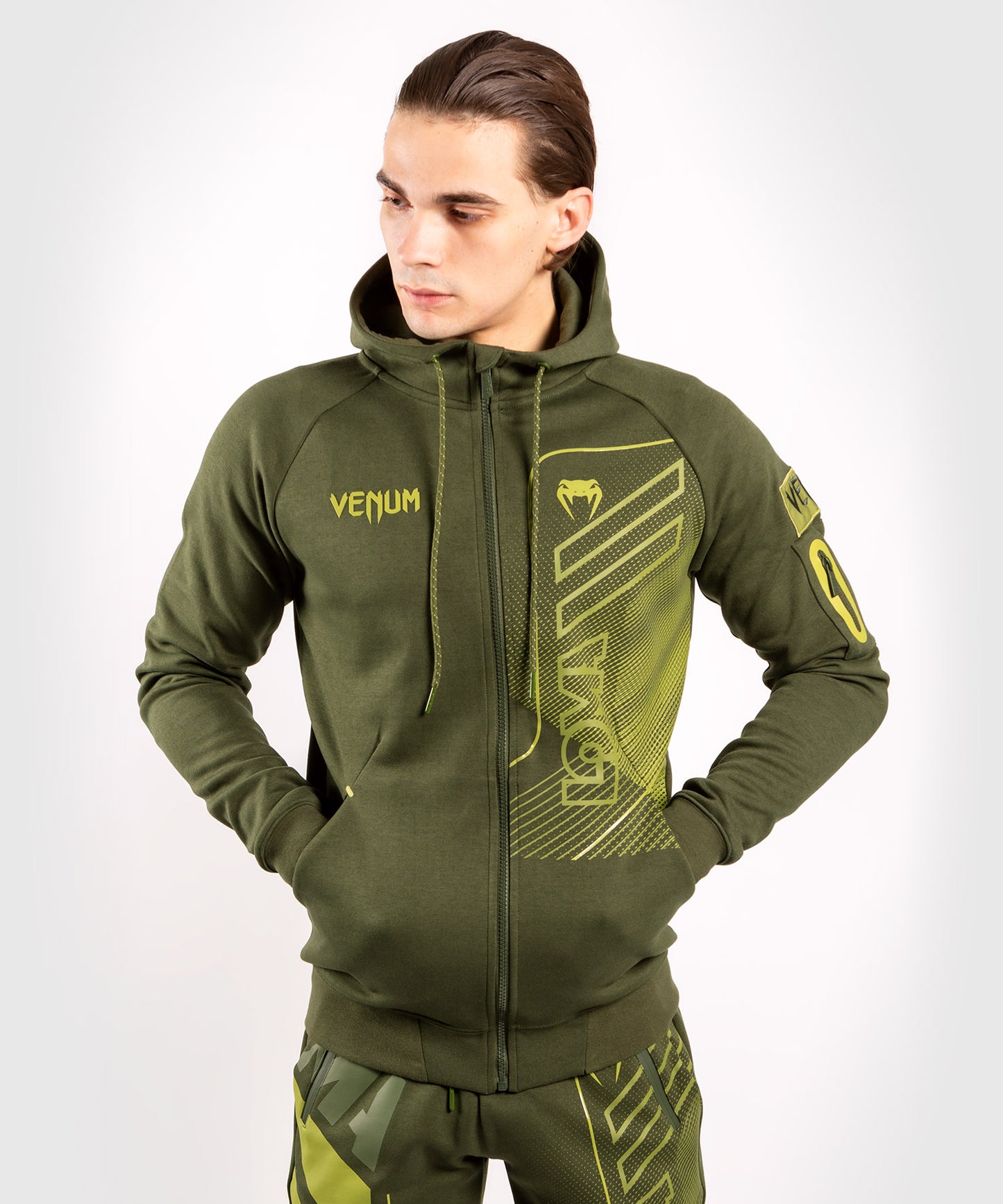 Venum Loma Commando Hoodie Khaki 
