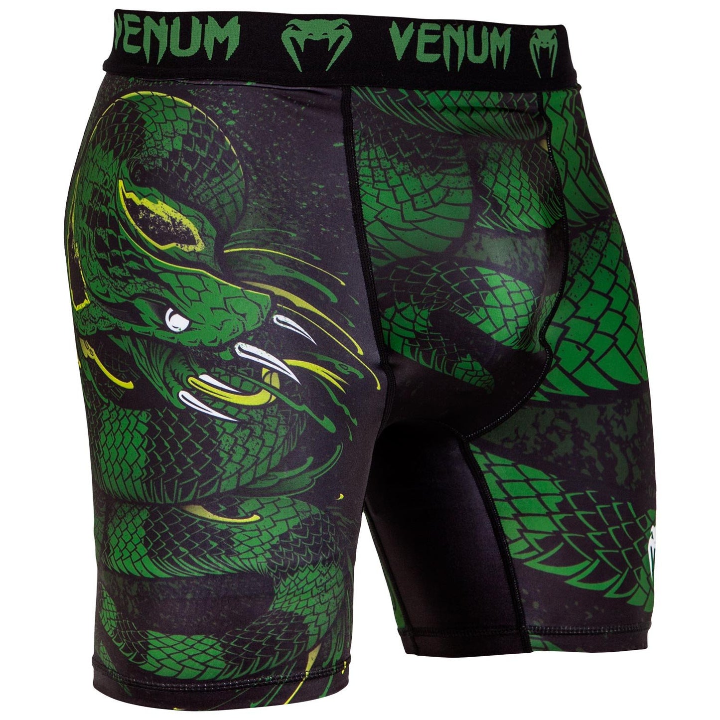 Venum Green Viper Compression Short - Black/Green