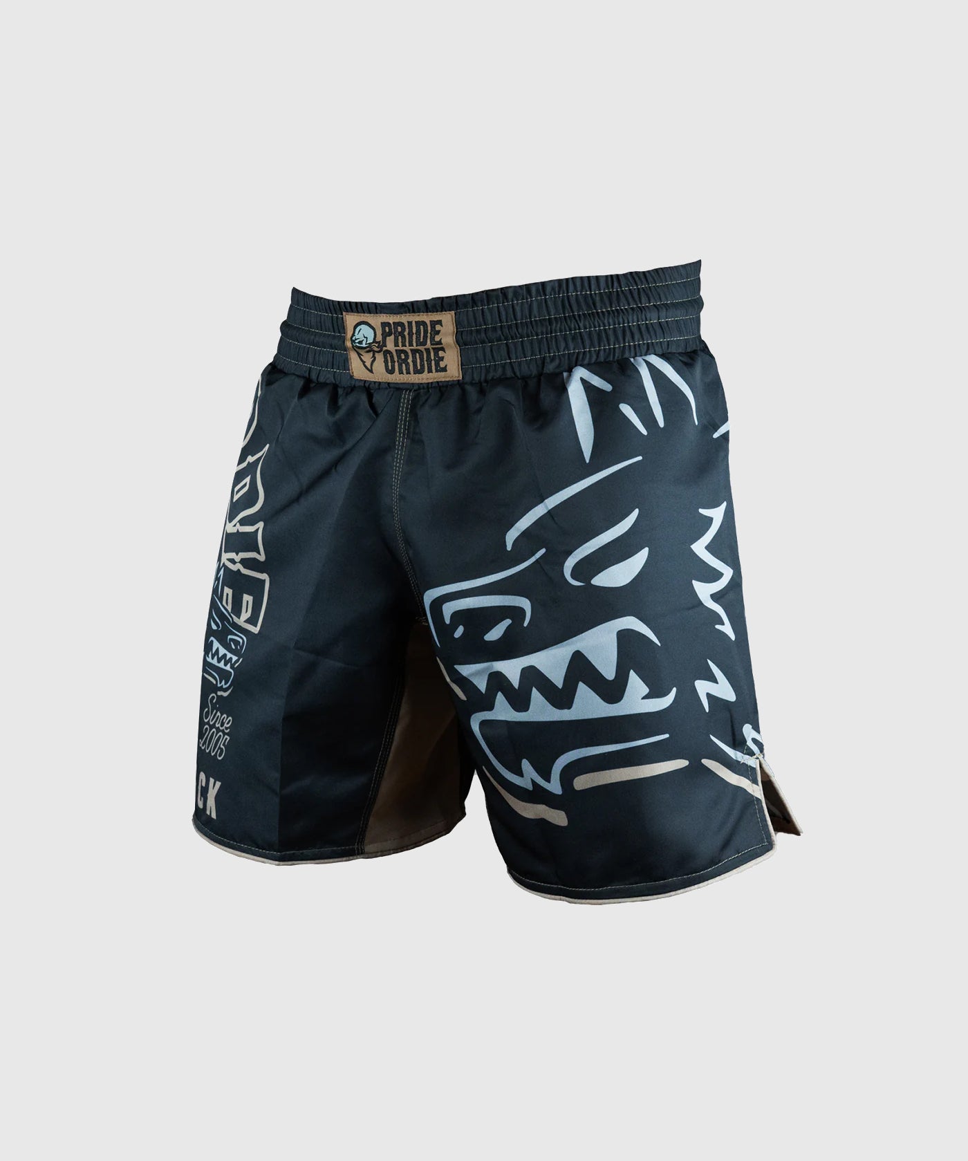 Pride Or Die Leading The Pack Fight Shorts - Black