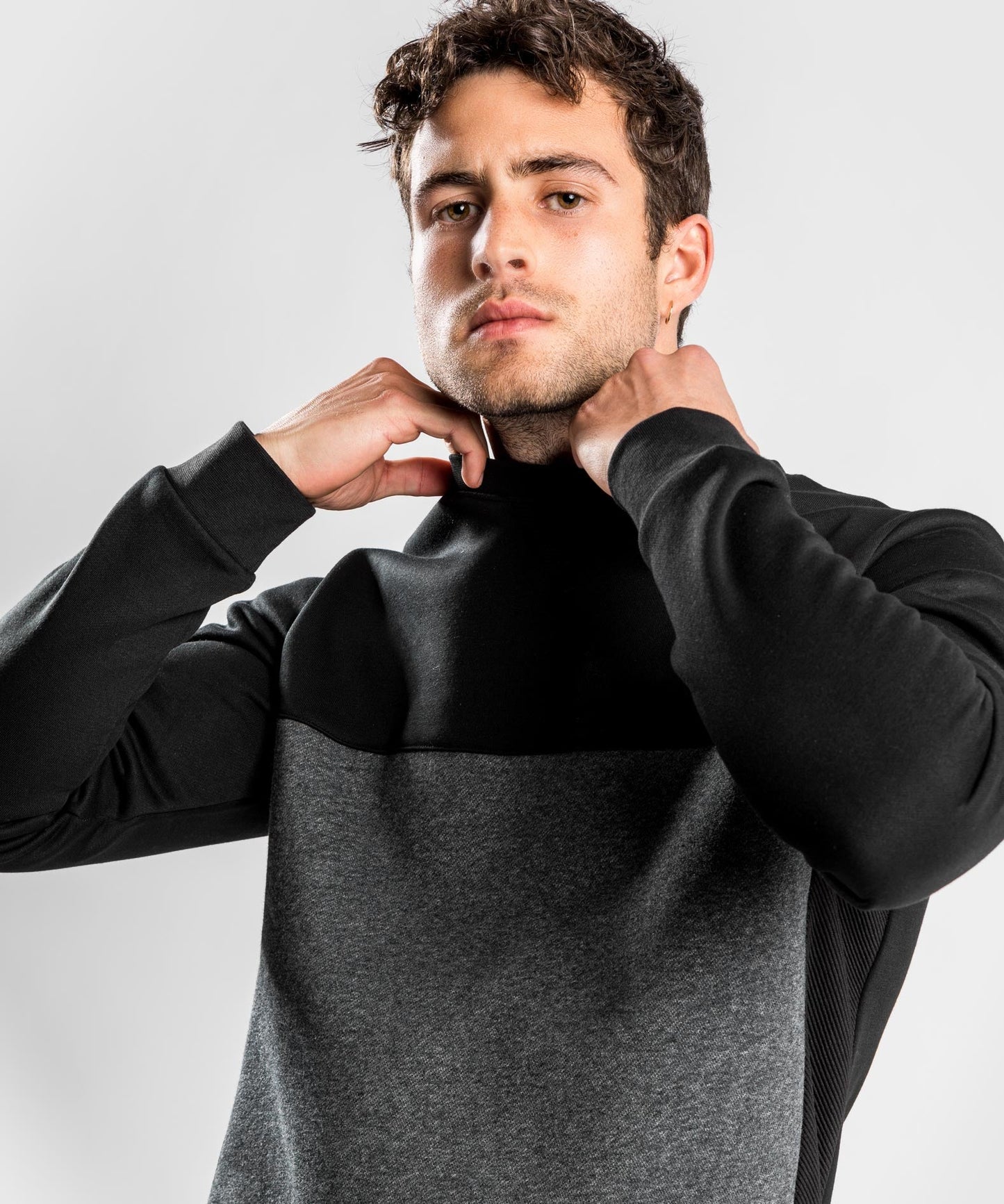 Sweatshirt Venum Rafter Light - Noir/Gris Chiné