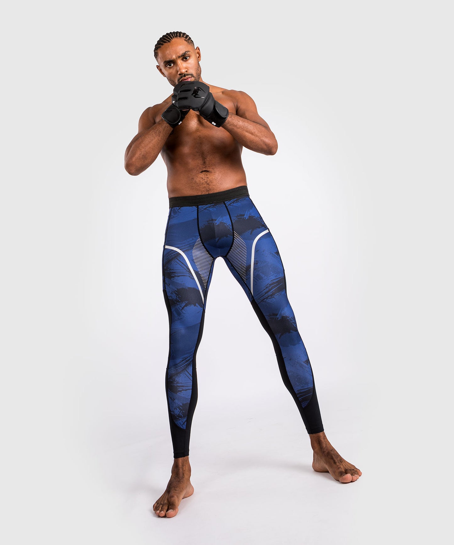 Venum Electron 3.0 Kompressionshose - Marineblau