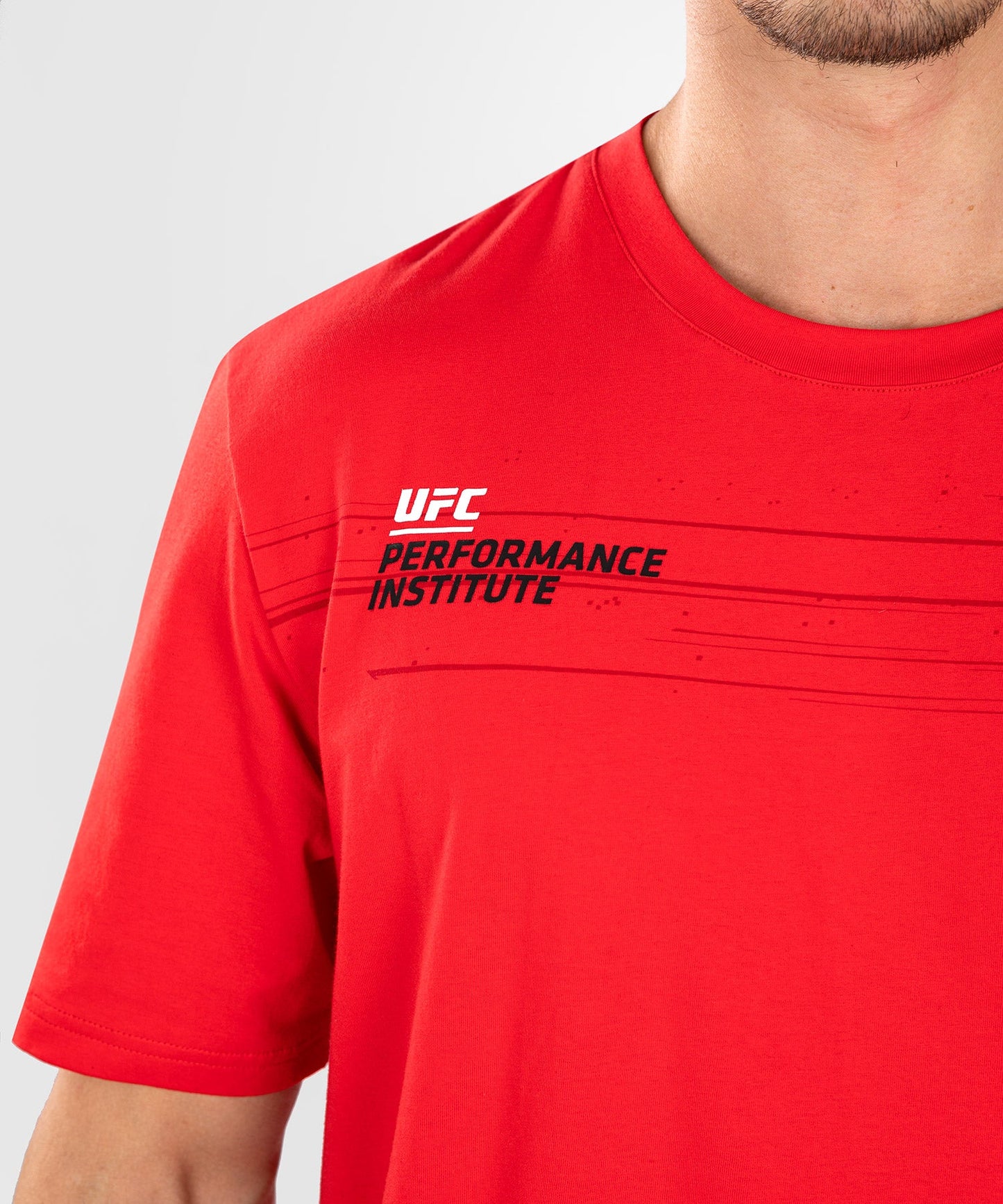 Venum Performance Institute 2.0 UFC Männer T-Shirt -Rot