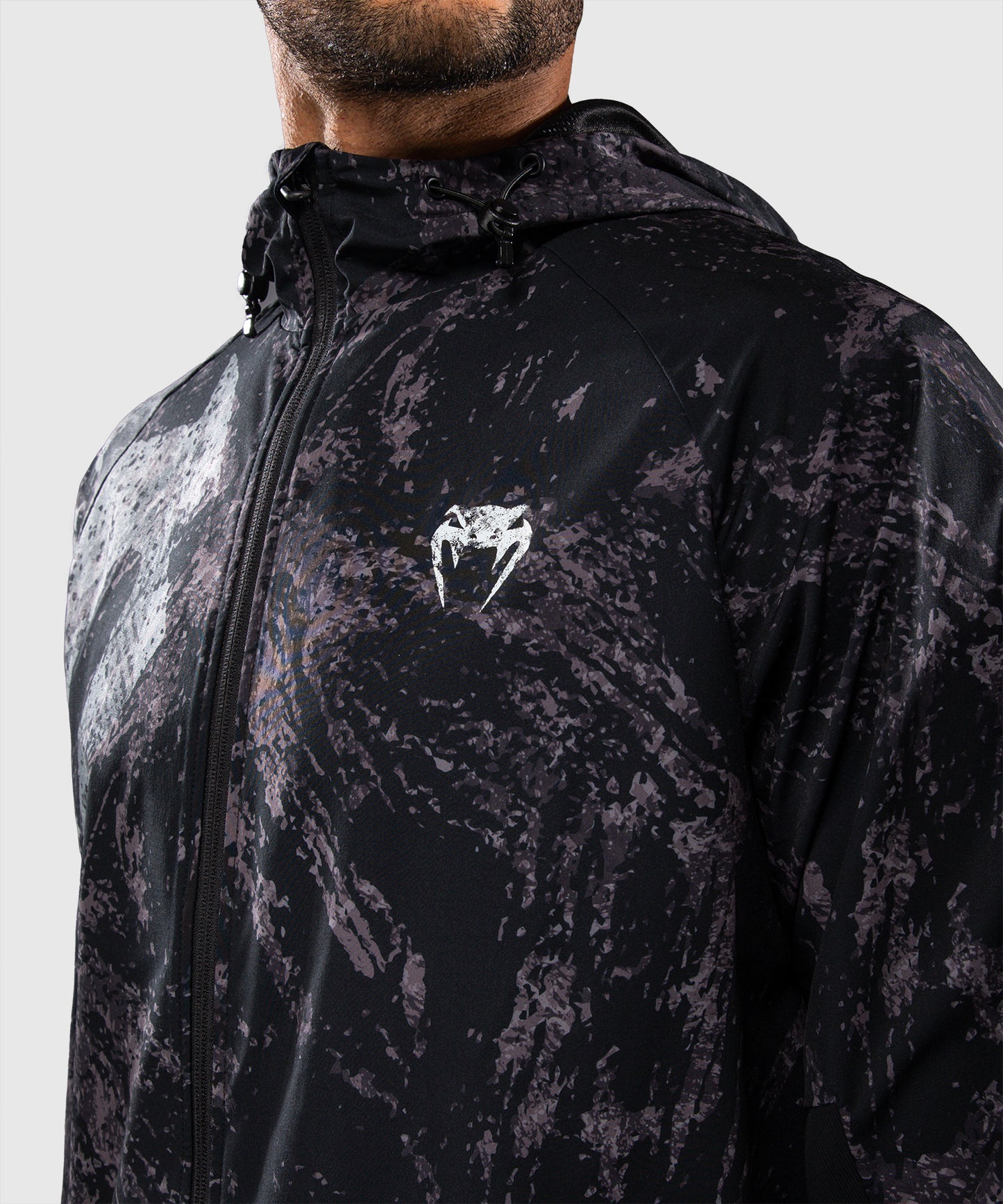 Venum Rage & Workout Track Jacket - Black/Grey
