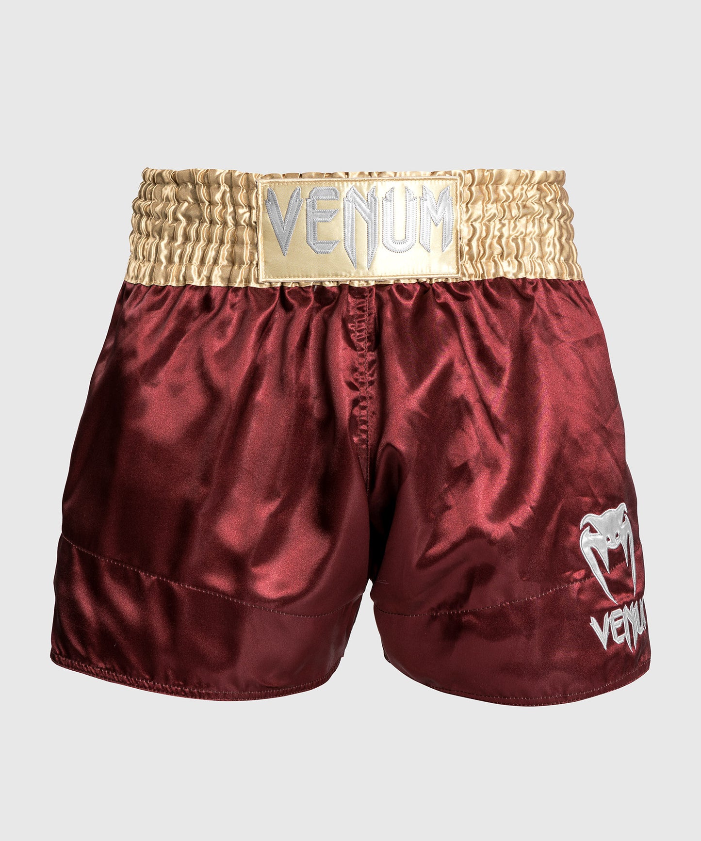 Venum Classic Short Muay Thai - Bordeaux/Or/Blanc