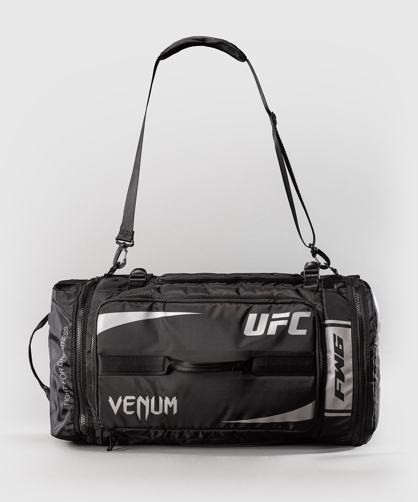 UFC Unity by Venum Authentic Fight Week Ausrüstungstasche – Schwarz/Weiß