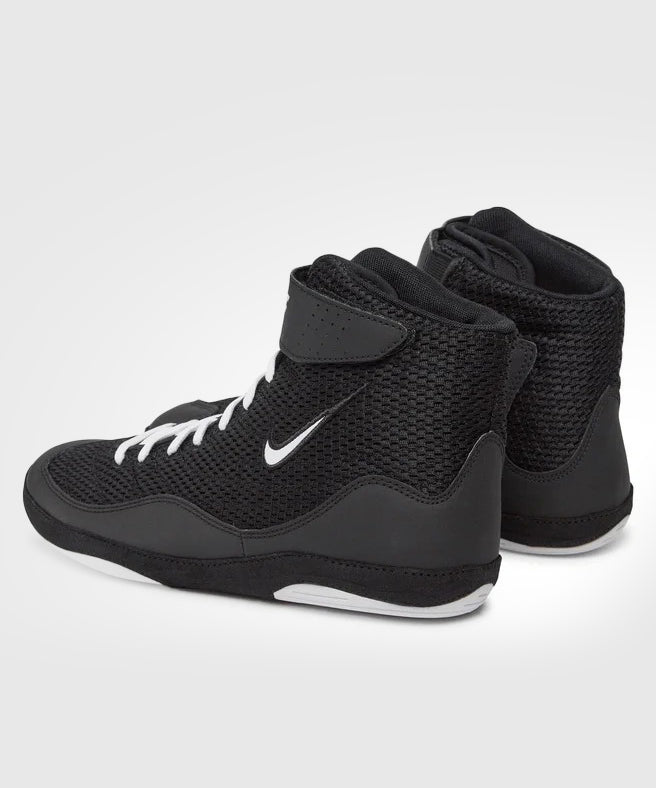Nike Inflict 3 Wrestling Shoes - Black/White