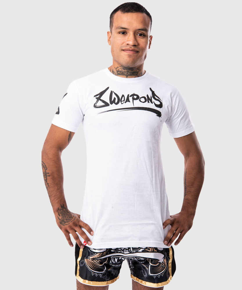 8 Weapons Unlimited T-Shirt - Weiß