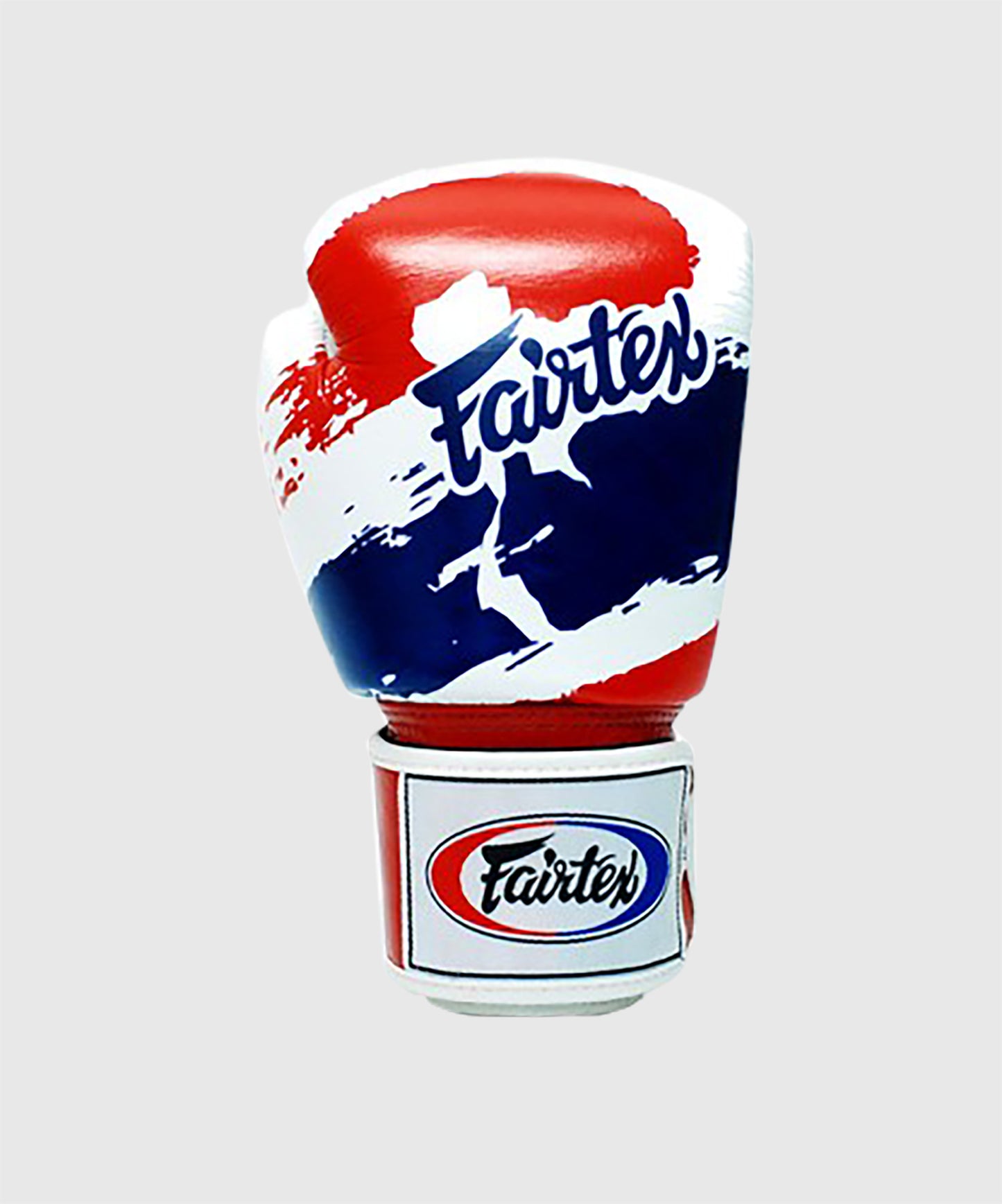 Gants de Boxe Fairtex Thai Pride - Blanc/Bleu/Rouge