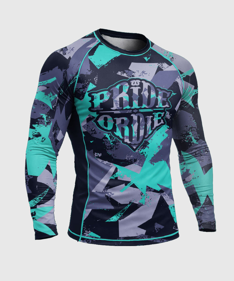 Pride Or Die Reckless 2.0 Long-Sleeve Rashguard - Black