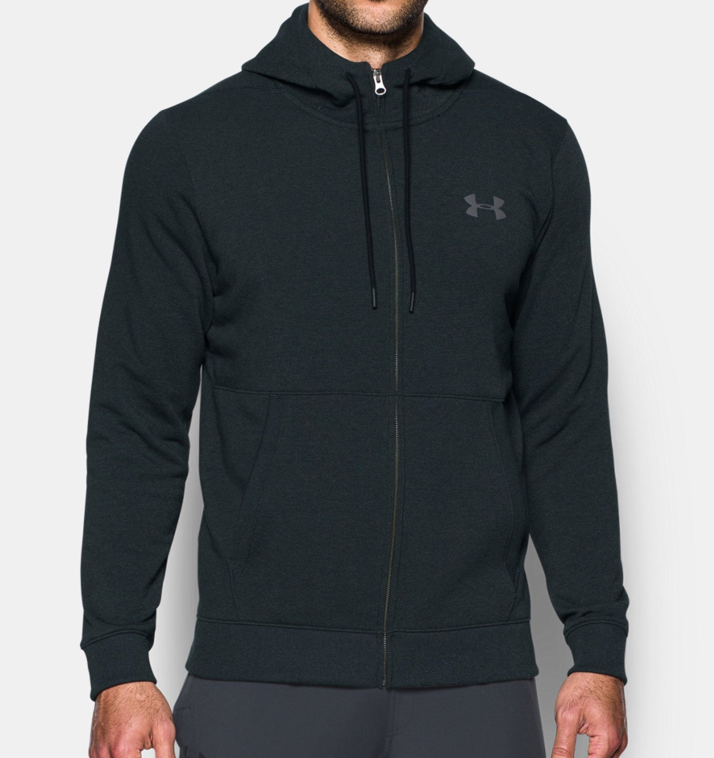 Veste à capuche Under Armour Threadborne - Gris Foncé