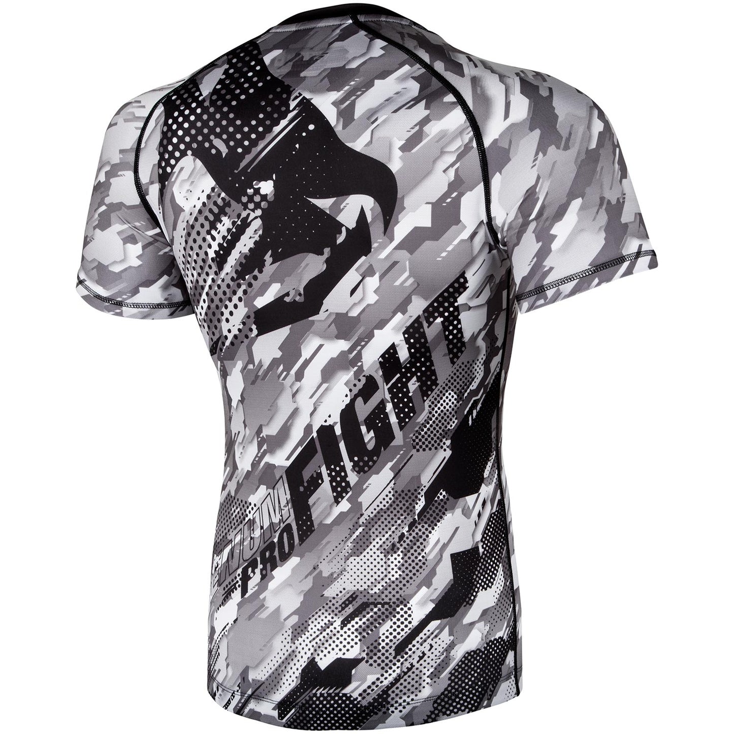 Venum Tecmo Rashguard - Short Sleeves - Grey