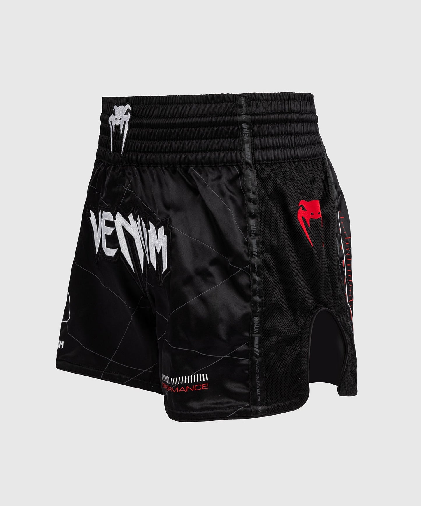 Muay Thai shorts Venum Tactical XT- Black/Fire Red