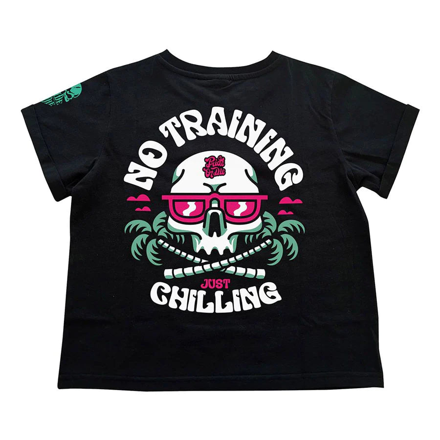 T-Shirt Pride Or Die No Training - Noir