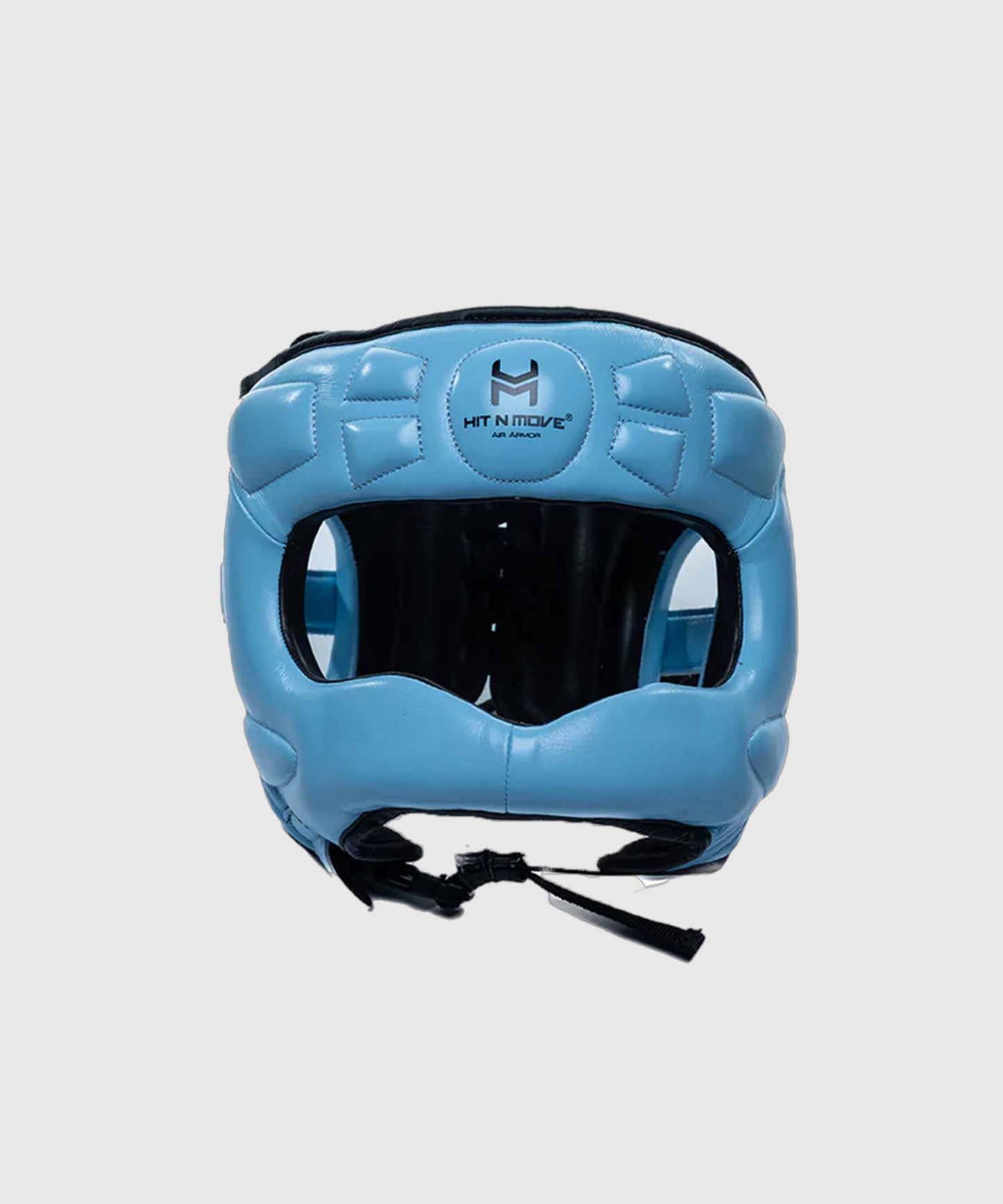 Hit N Move Boxing Headguard with Nose Bar - Sky Blue