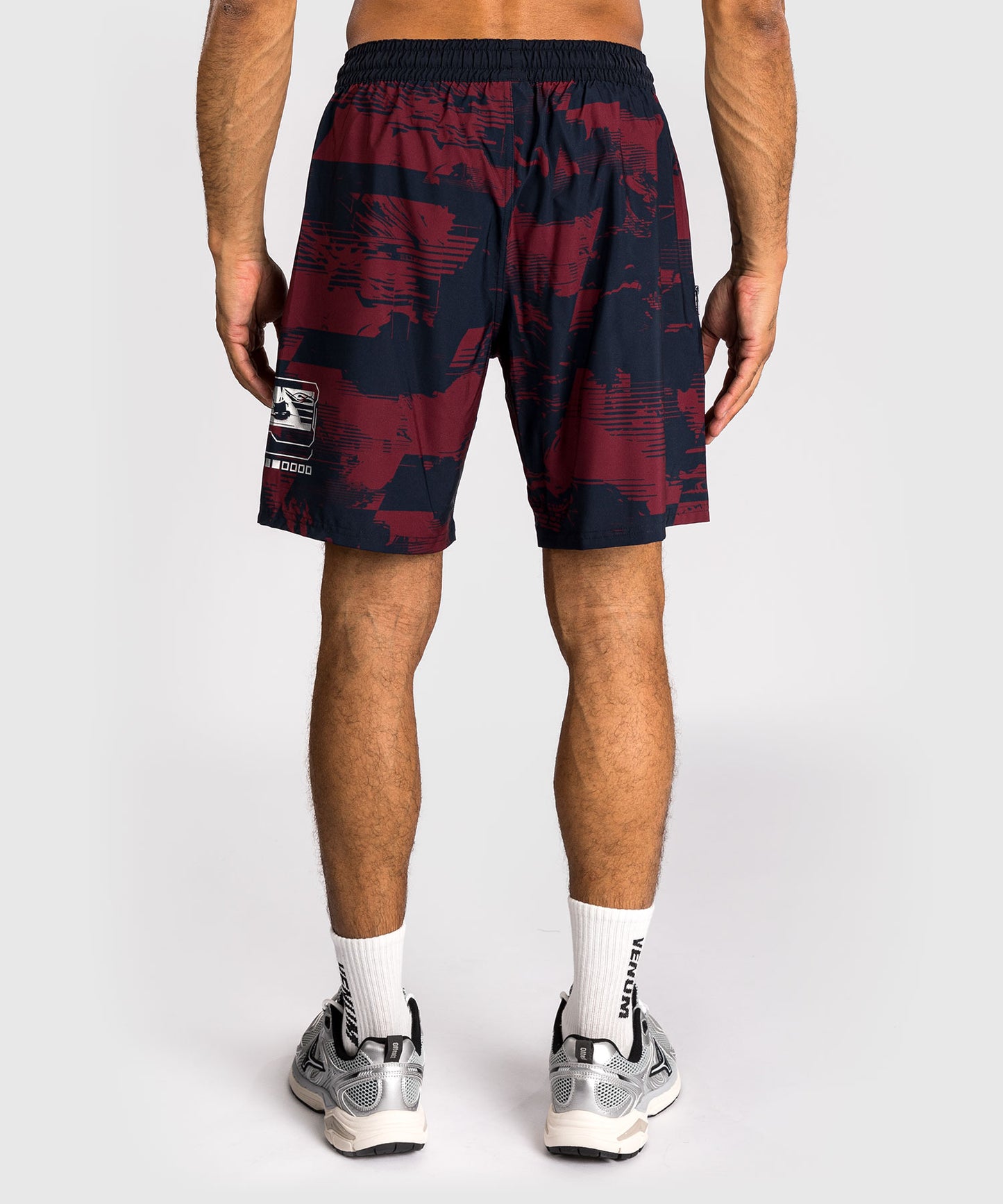 UFC Zenith by Venum Authentic Fight Week Pantaloncini Performance Uomo - Blu navy/Bordeaux/Argento