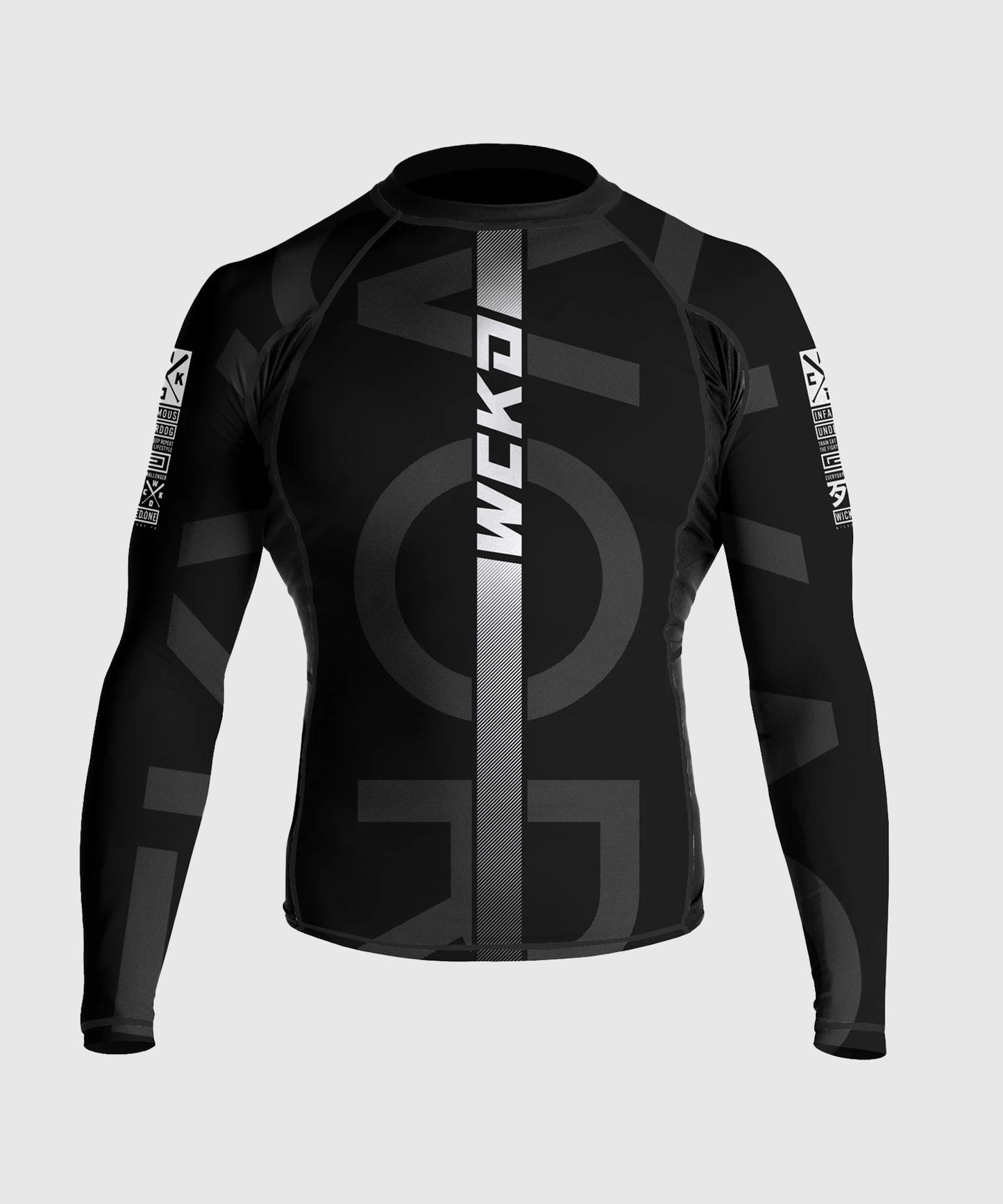 Wicked One Kruz Long Sleeve Rashguard - Black