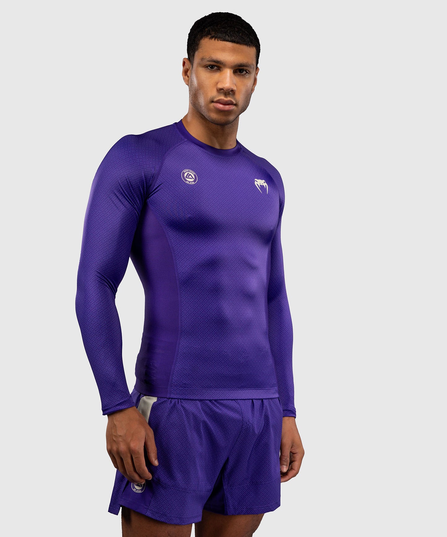 Venum x Roger Gracie Academy Rashguard Manga Larga - Morado