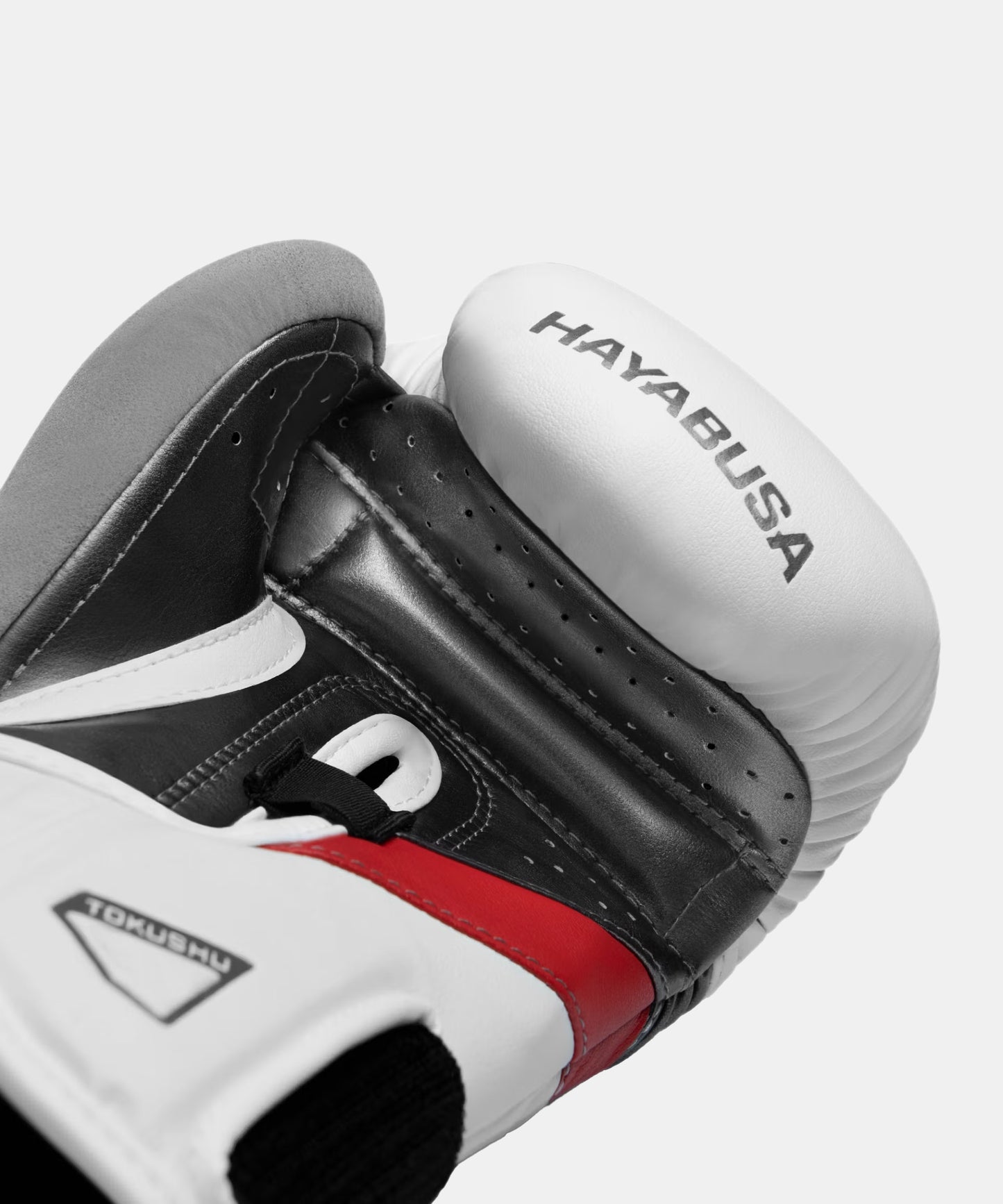 Hayabusa T3 Boxing Gloves - White/Red