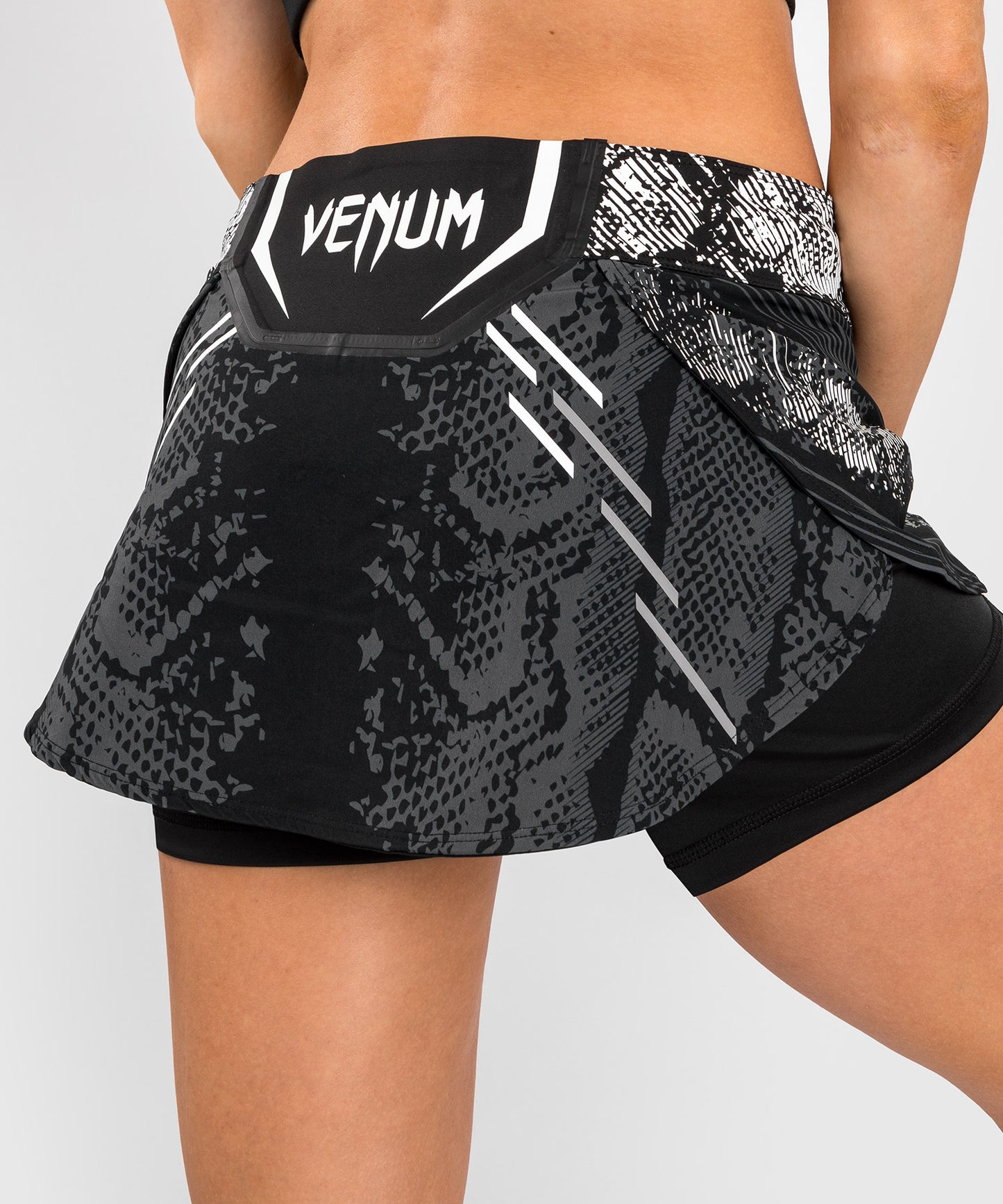 Jupe-Short pour Femmes UFC Adrenaline by Venum Authentic Fight Night - Noir