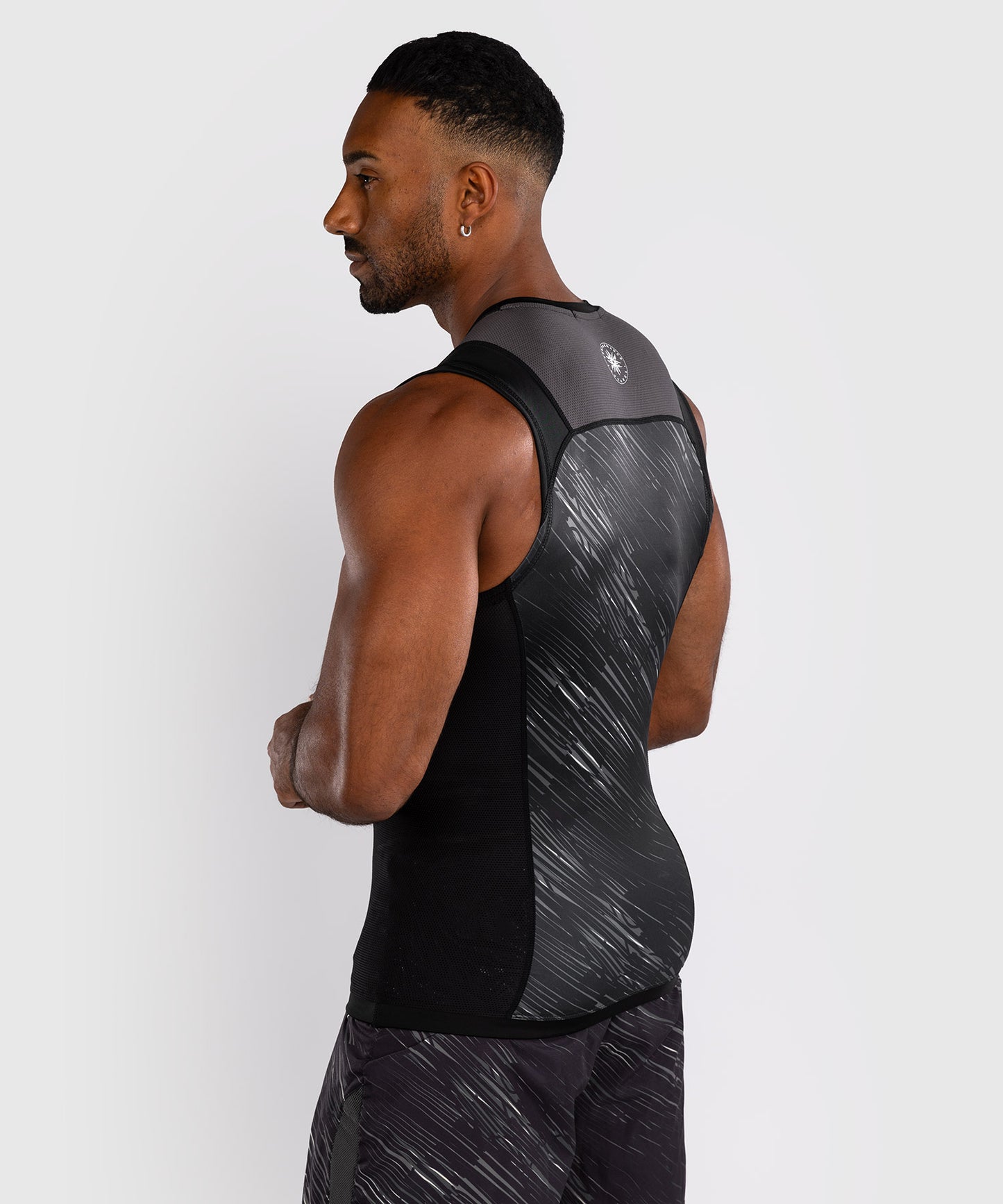 Rashguard Sans Manches Venum Rapid - Noir/Gris Orage