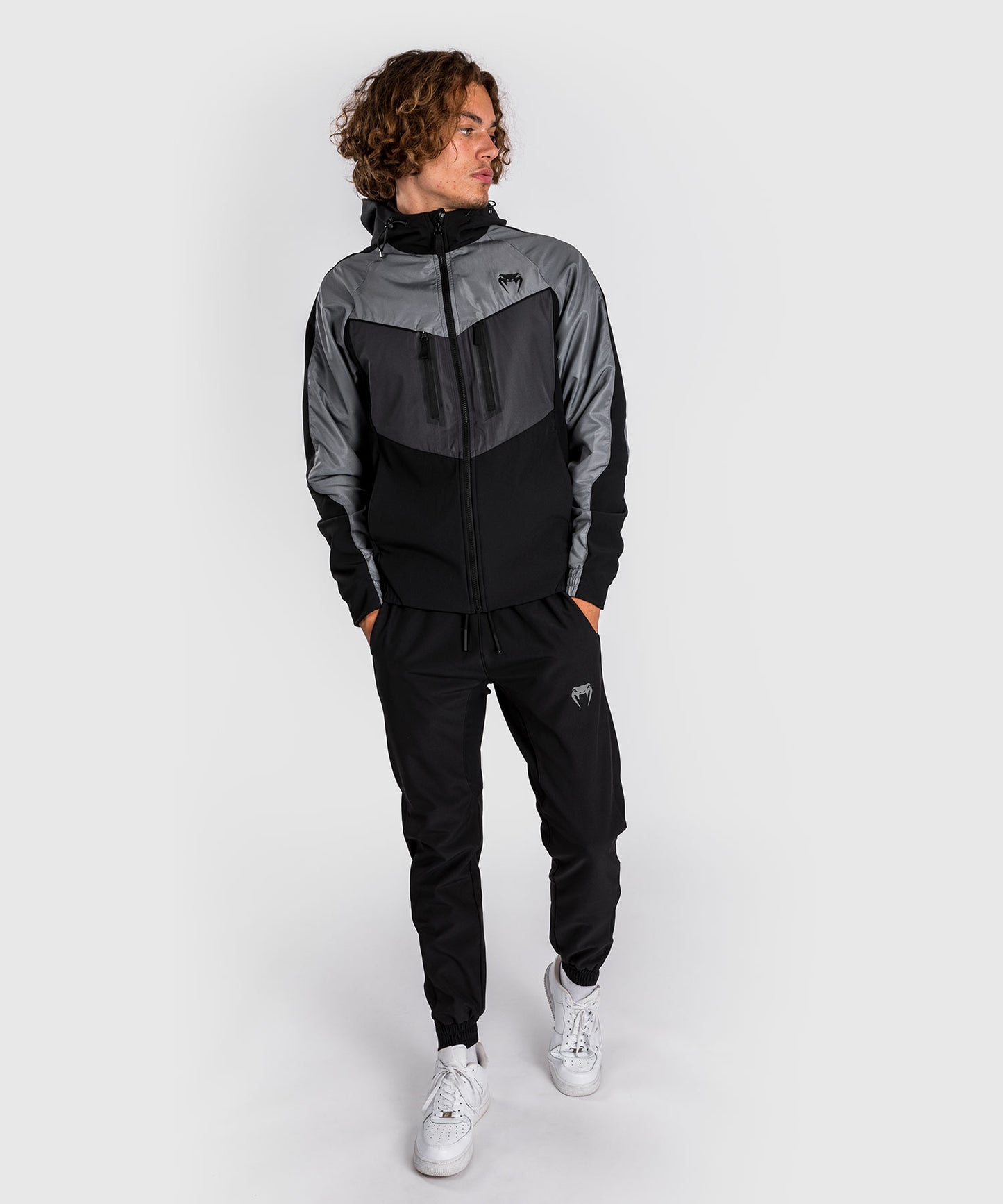 Venum Laser 3.0  Trainingsjacke - Schwarz/Grau