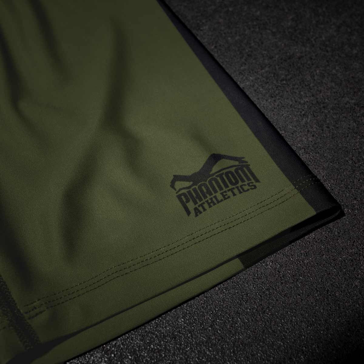 Short De Vale Tudo Phantom Athletics Apex - Kaki