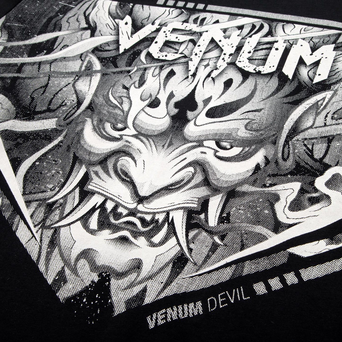 T-shirt Venum Devil - Bianca/Nera