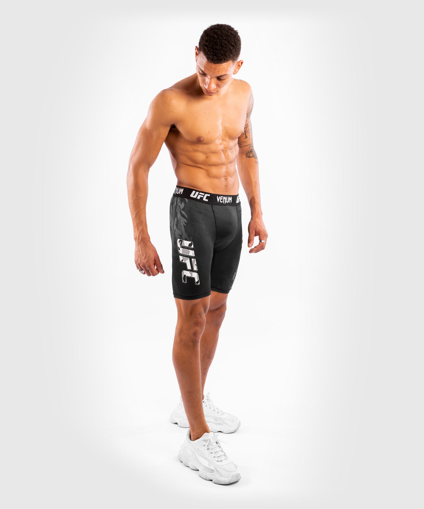 Short de compression pour Hommes UFC Venum Authentic Fight Week - Noir