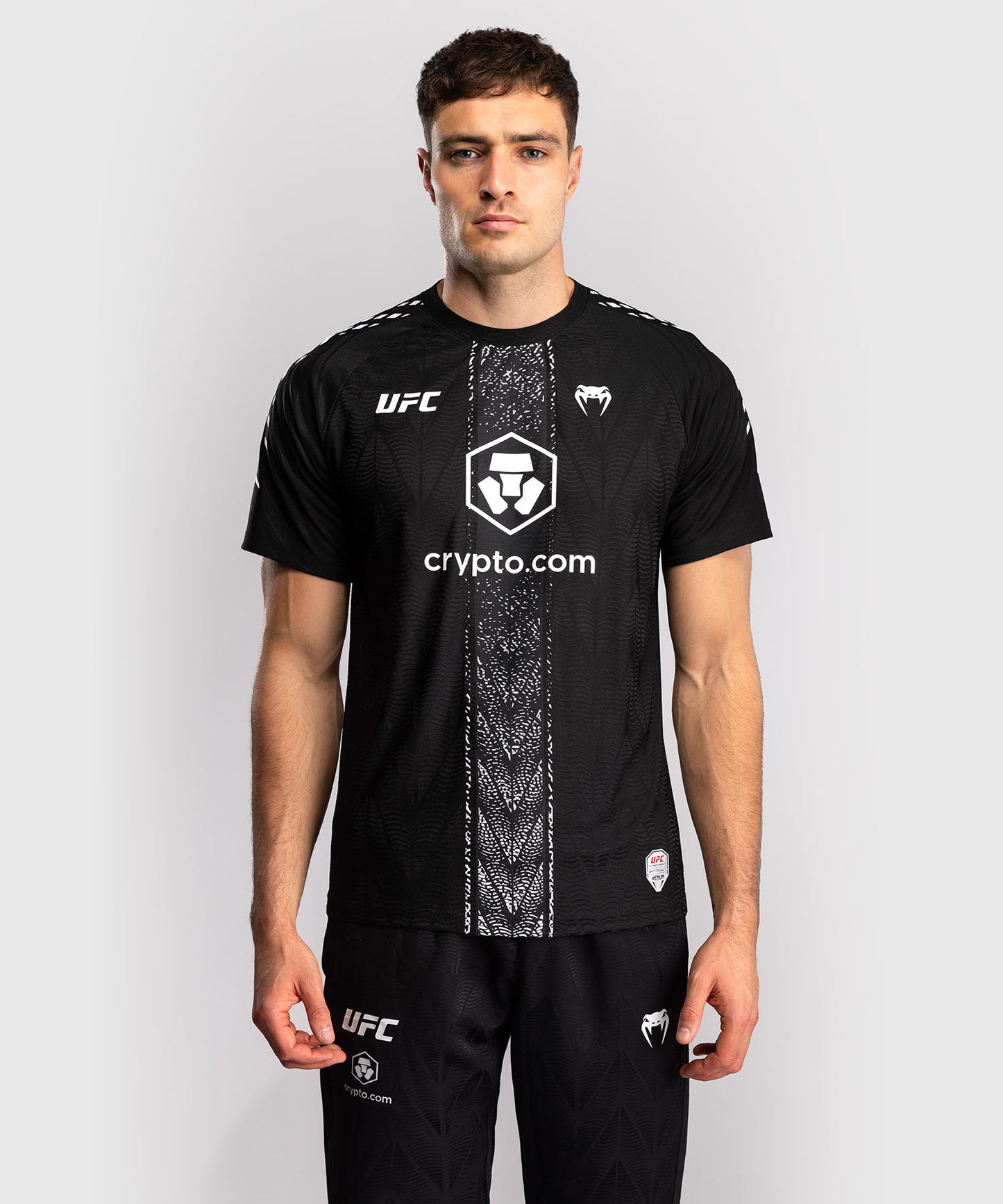 Men's UFC Zenith by Venum Black Authentic Fight Night Walkout Jersey