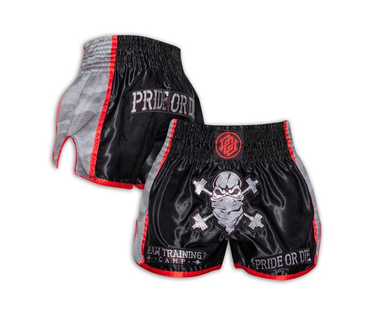 Pride Or Die Raw Training Muay Thai Shorts