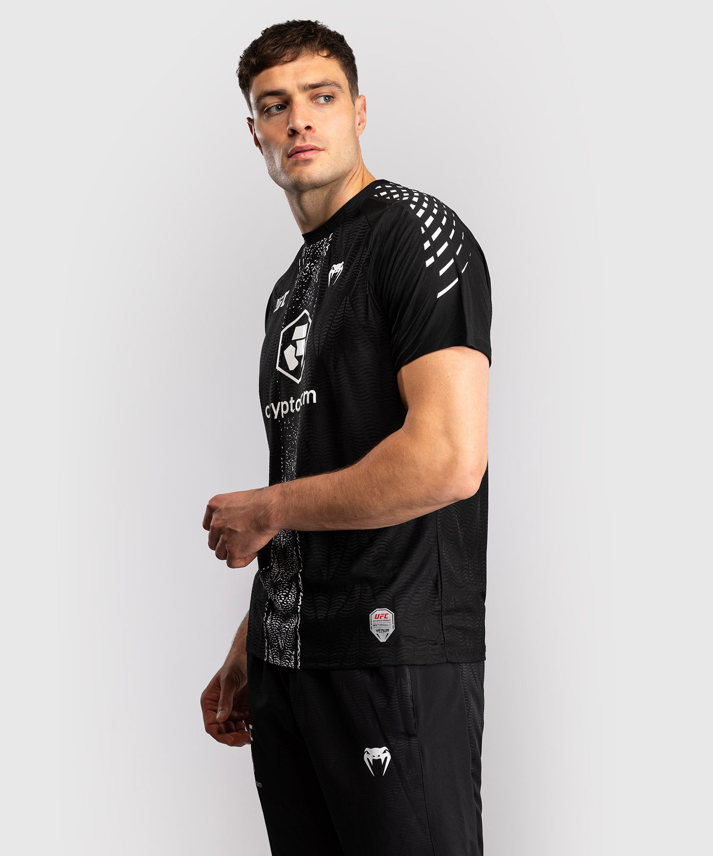 Men's UFC Zenith by Venum Black Authentic Fight Night Walkout Jersey
