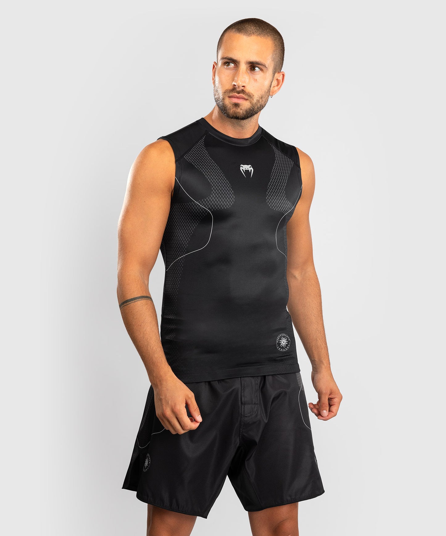 Rashguard Sans Manches Venum Nexus – Noir/Argent