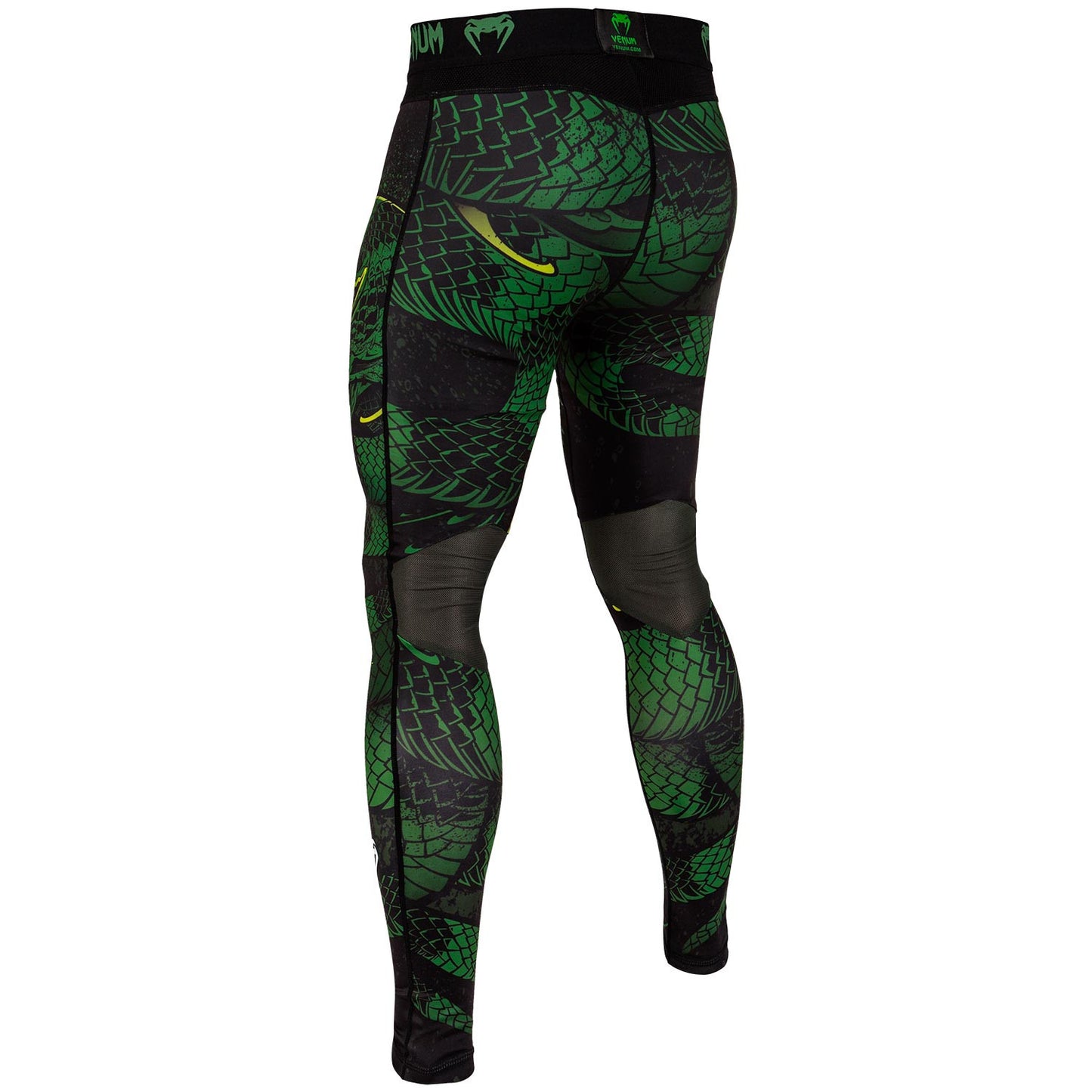 Venum Green Viper Compression Tights - Black/Green
