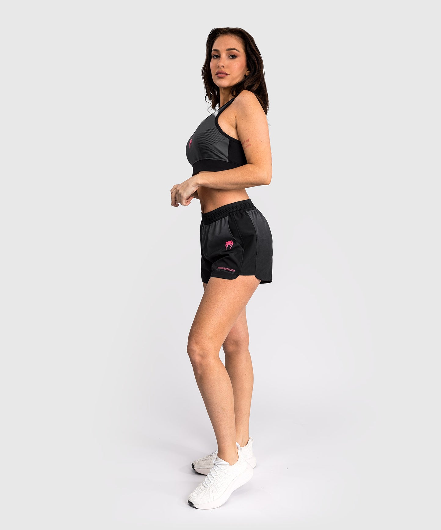 Venum Tactical XT Sports Bra - Black/Temper Storm Grey