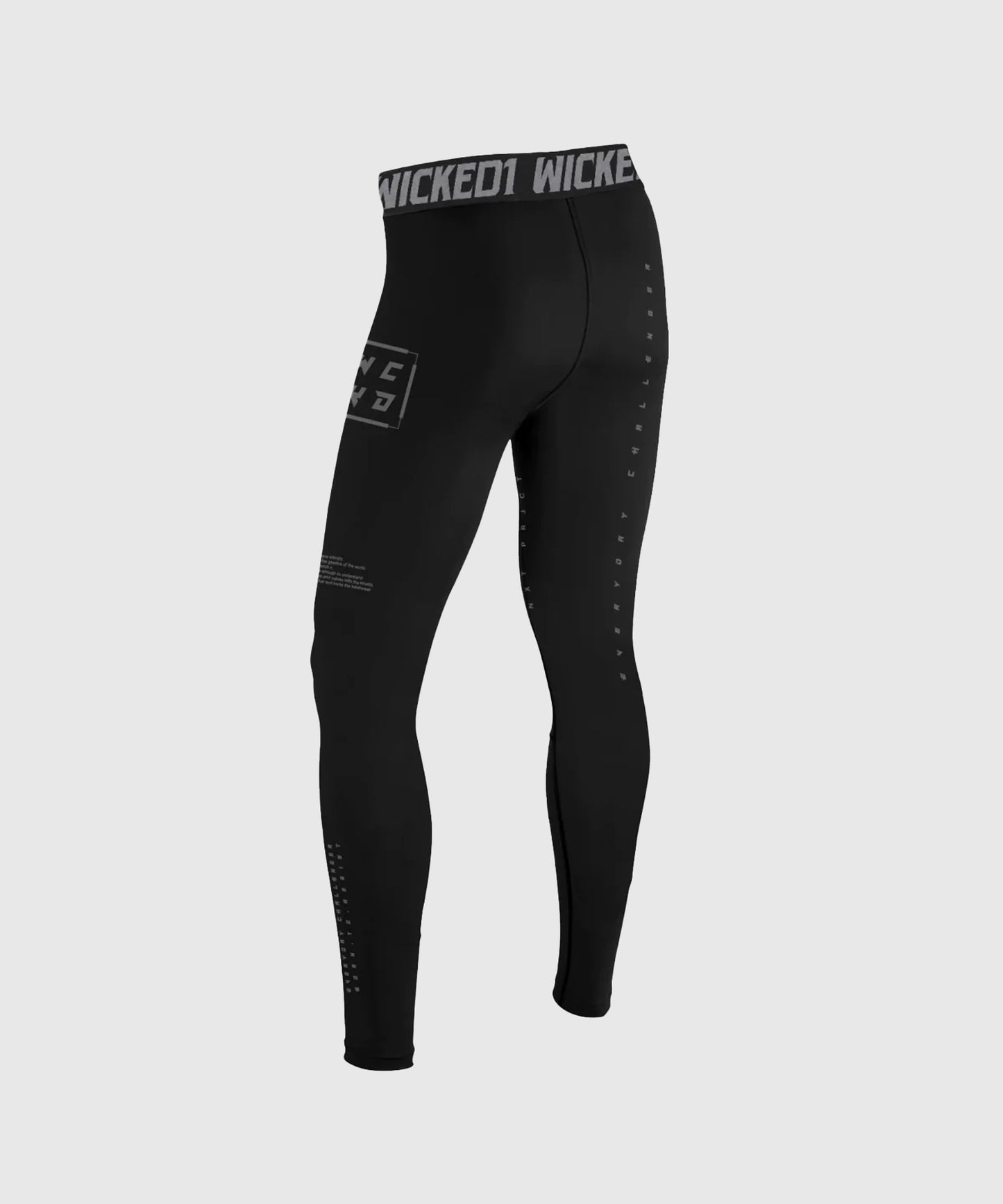 Wicked One Score Spats - Black