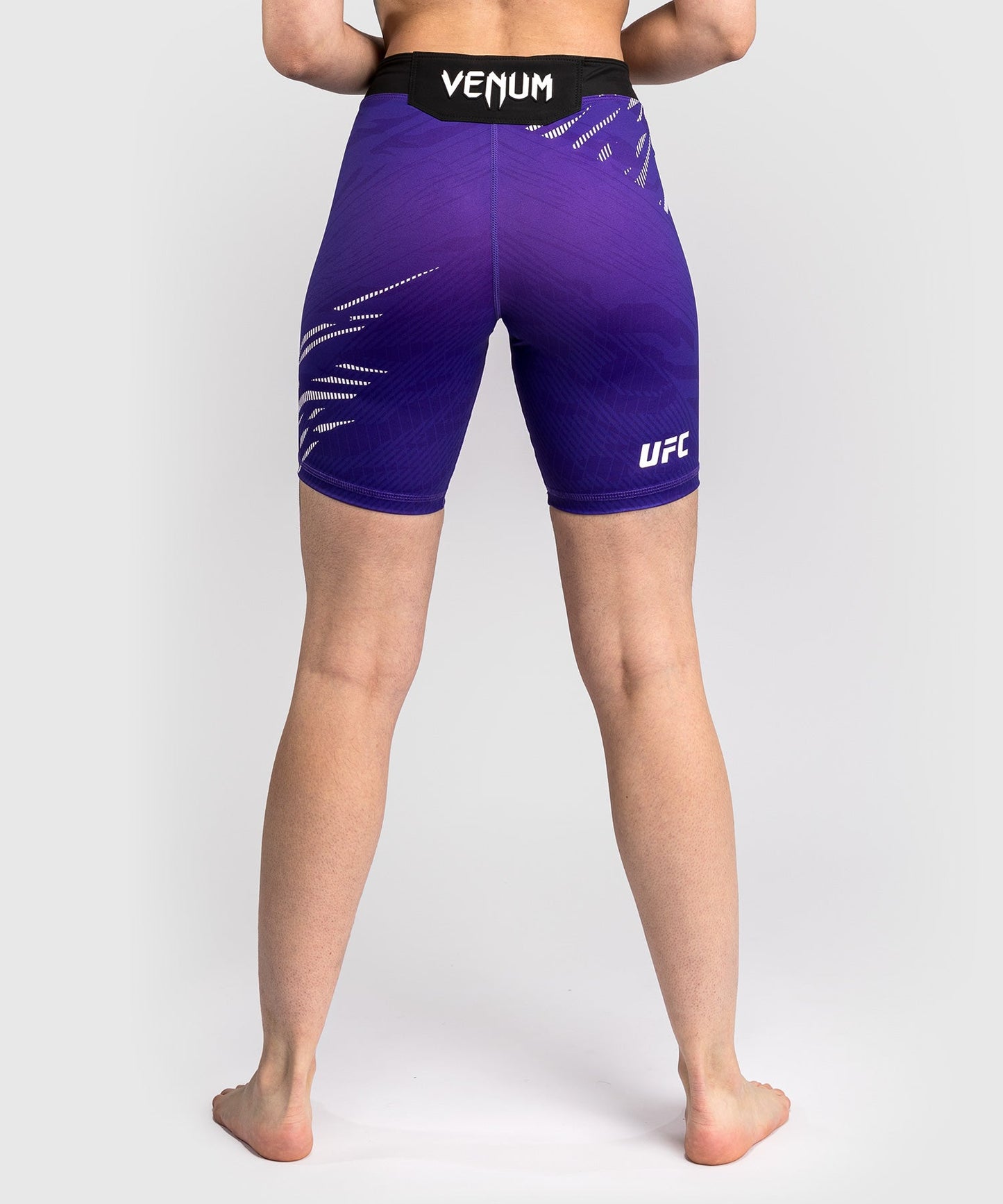 Women's UFC Fusion by Venum Authentic Fight Night Compression Short - Long Cut - Purple