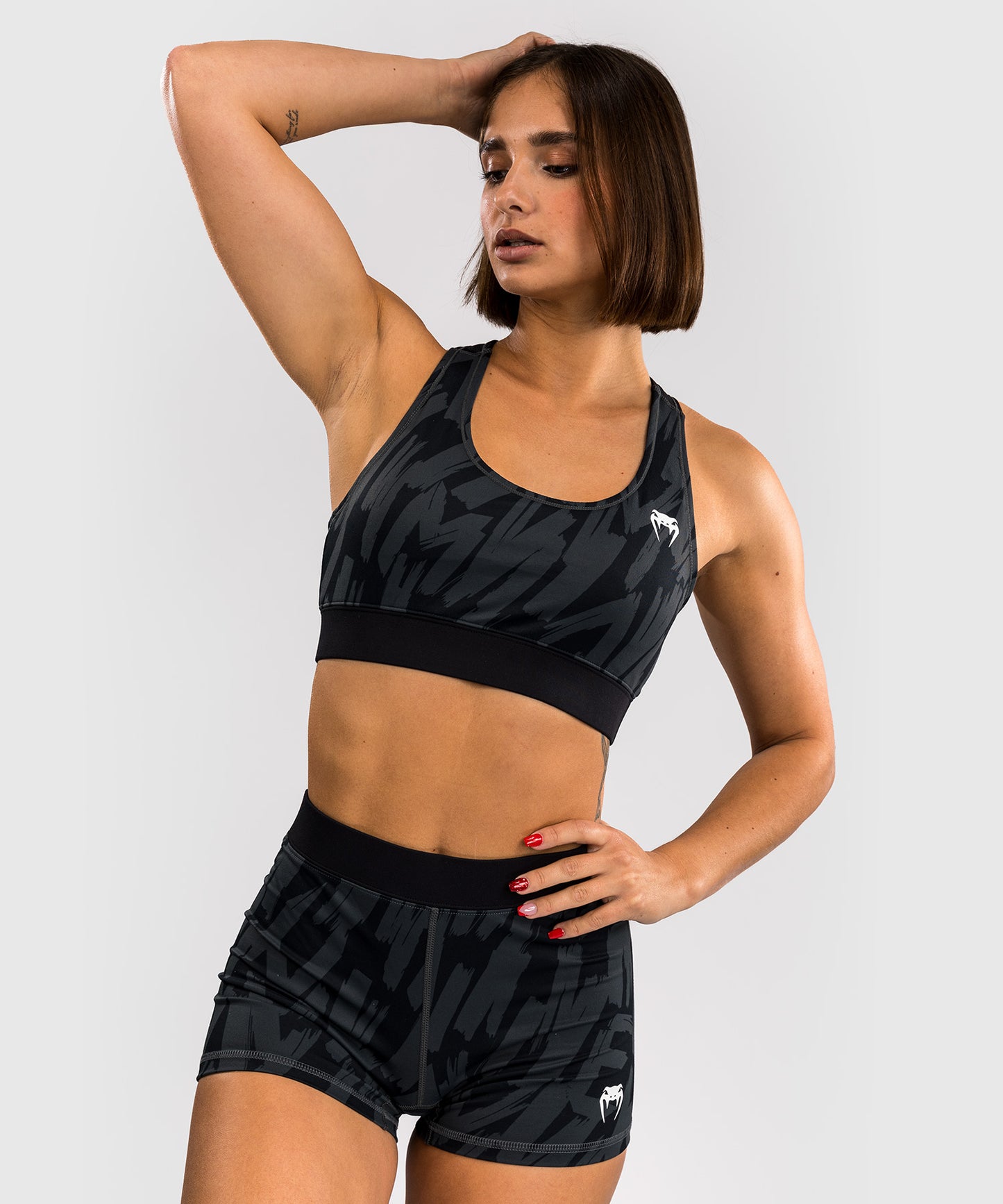 Venum Graffiti Sujetador Deportivo para Mujer - Carbón Urbano