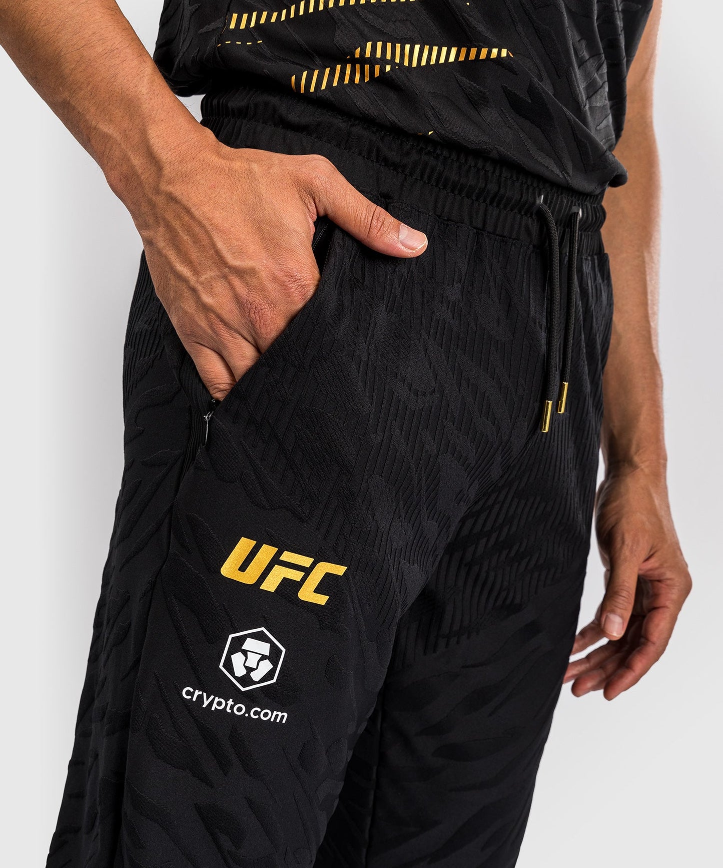 Men's UFC Fusion by Venum Authentic Fight Night Pants - Champion